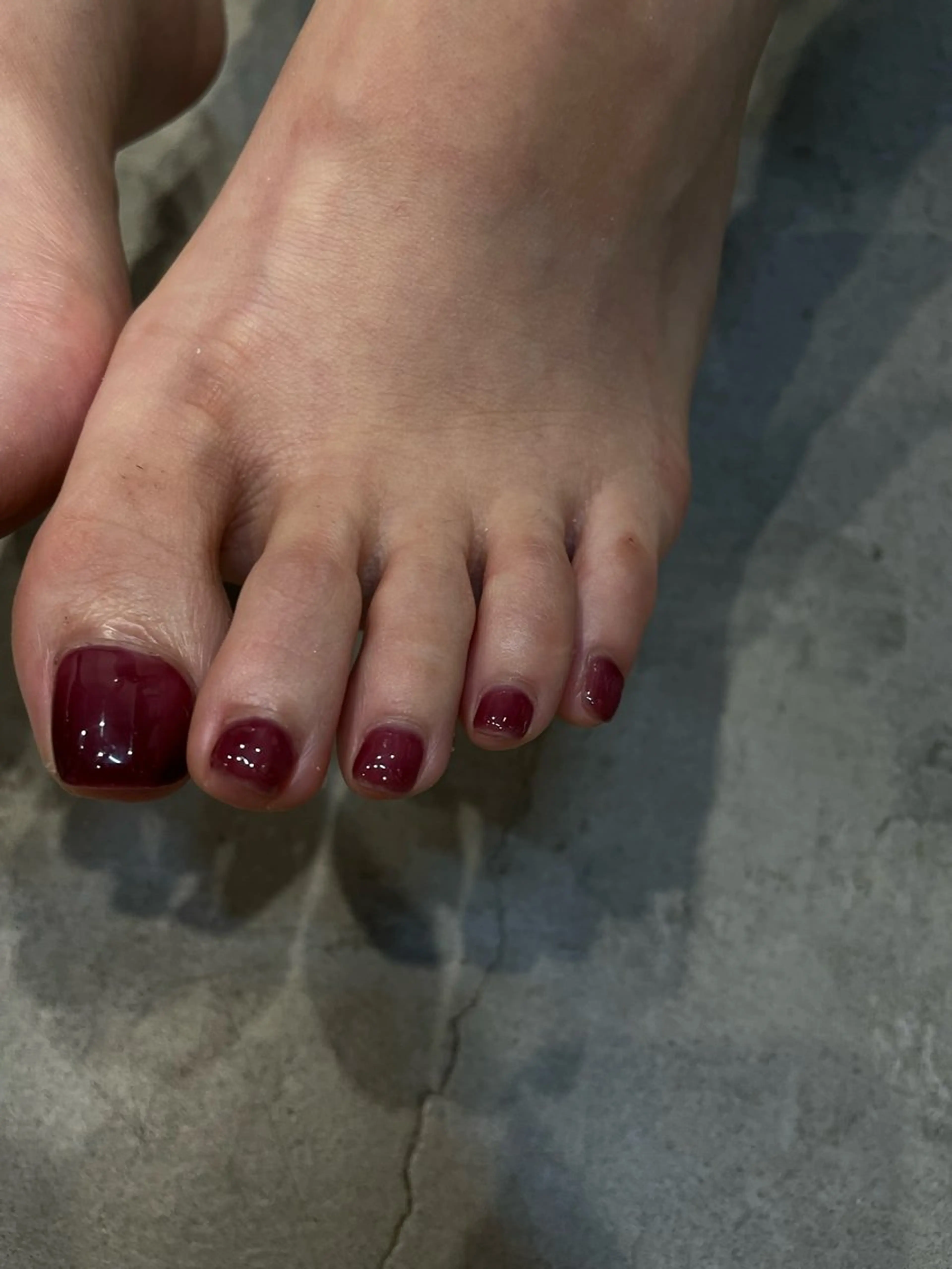 ネイル 赤色 the 25 Nail所属・tanaka 25nailのネイルデザイン