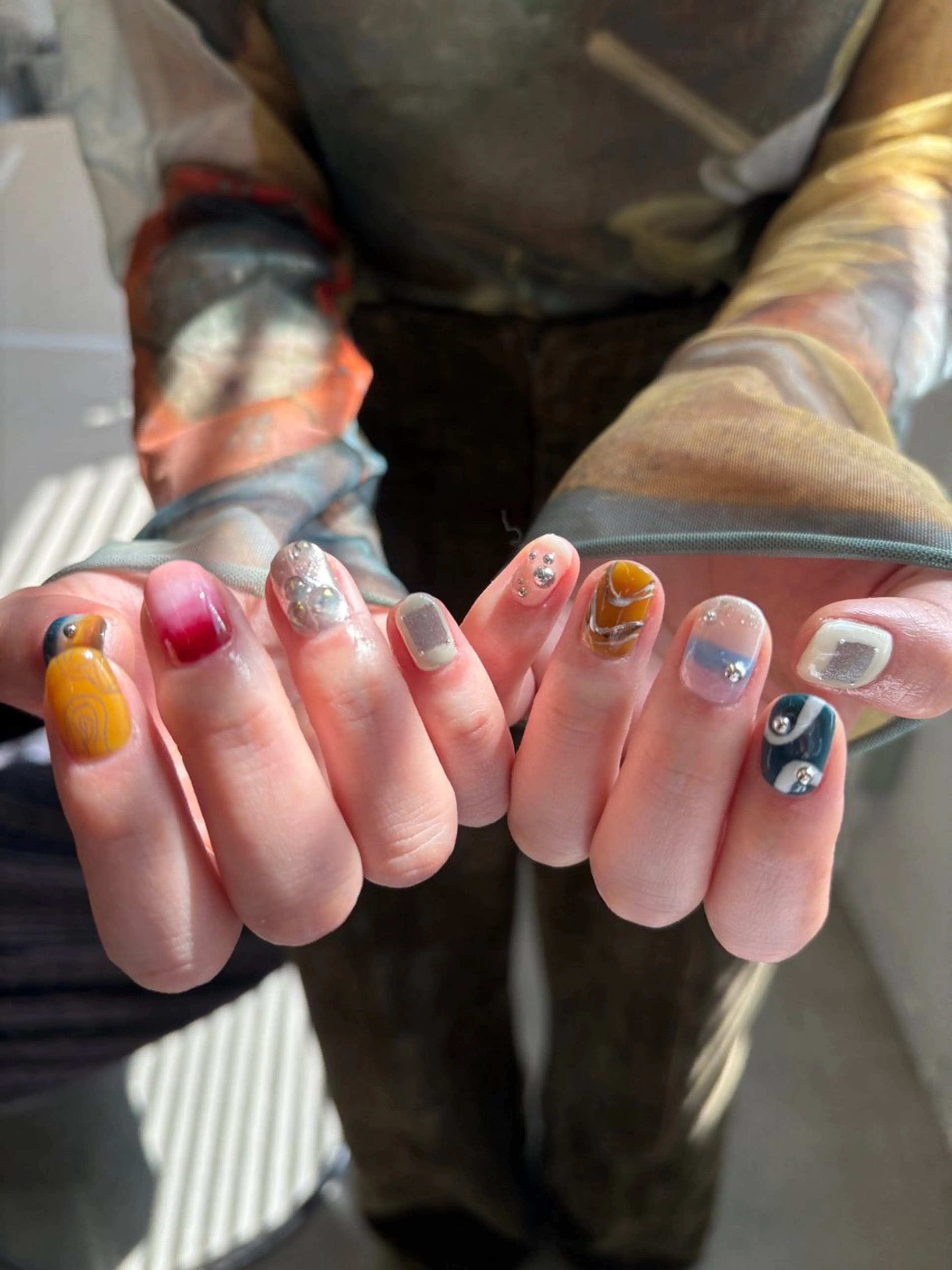 ネイル 春ネイル ハンドネイル chika ／ nailのネイルデザイン