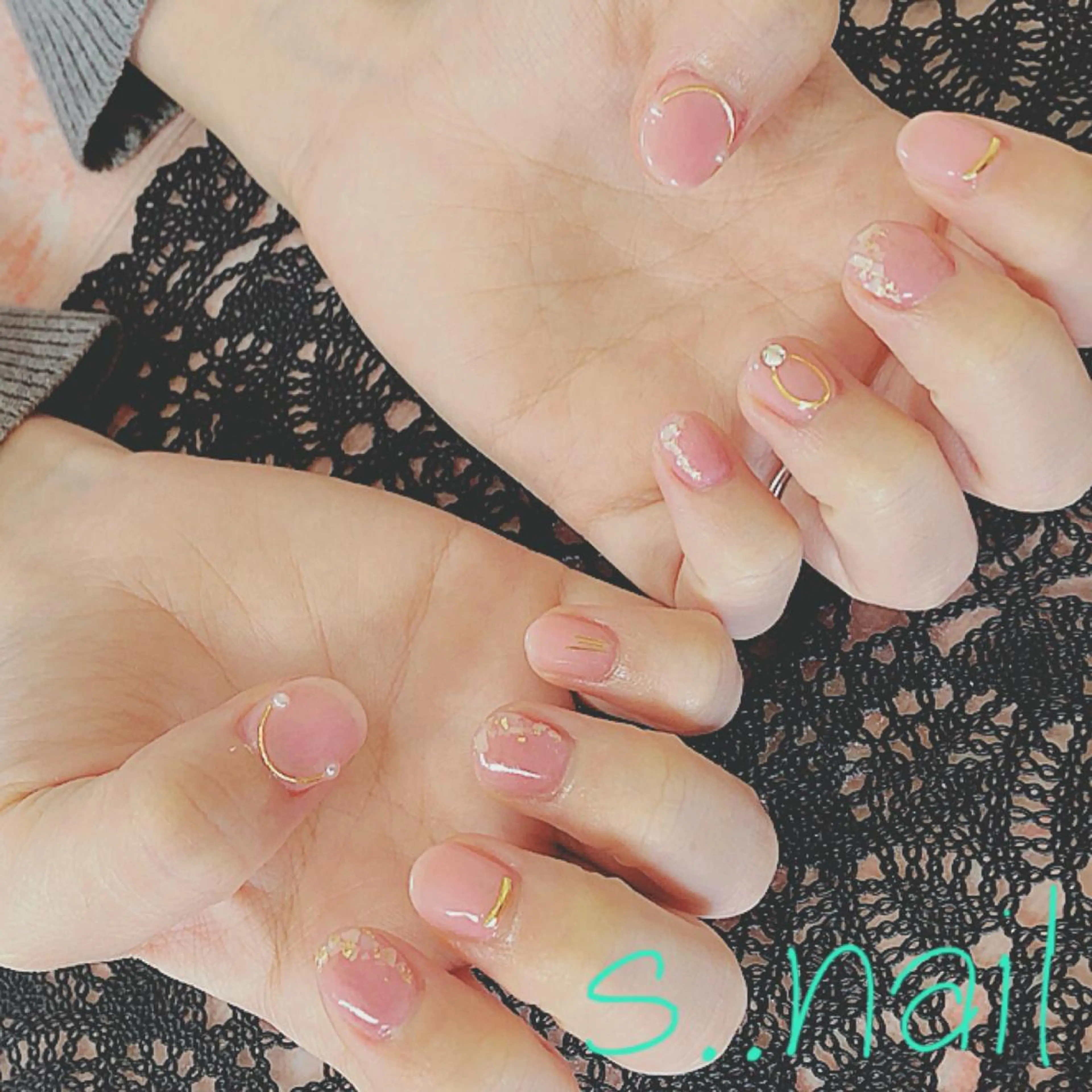 ネイル ピンク ハンドネイル フットネイル s..nail / MORITAのネイルデザイン