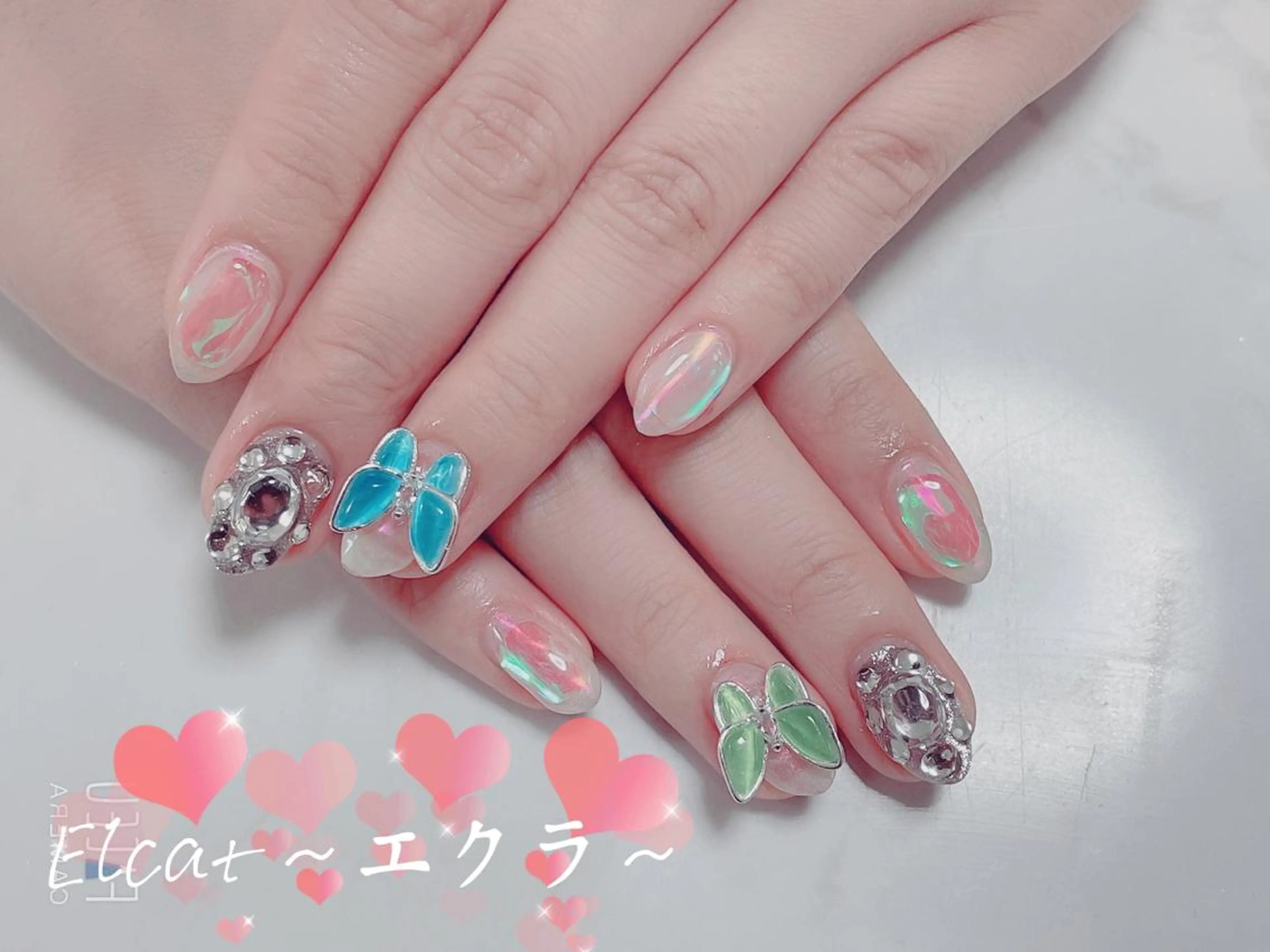 ネイル ハンドネイル ネイルサロン エクラ 🌹【スカルプ専門】のネイルデザイン