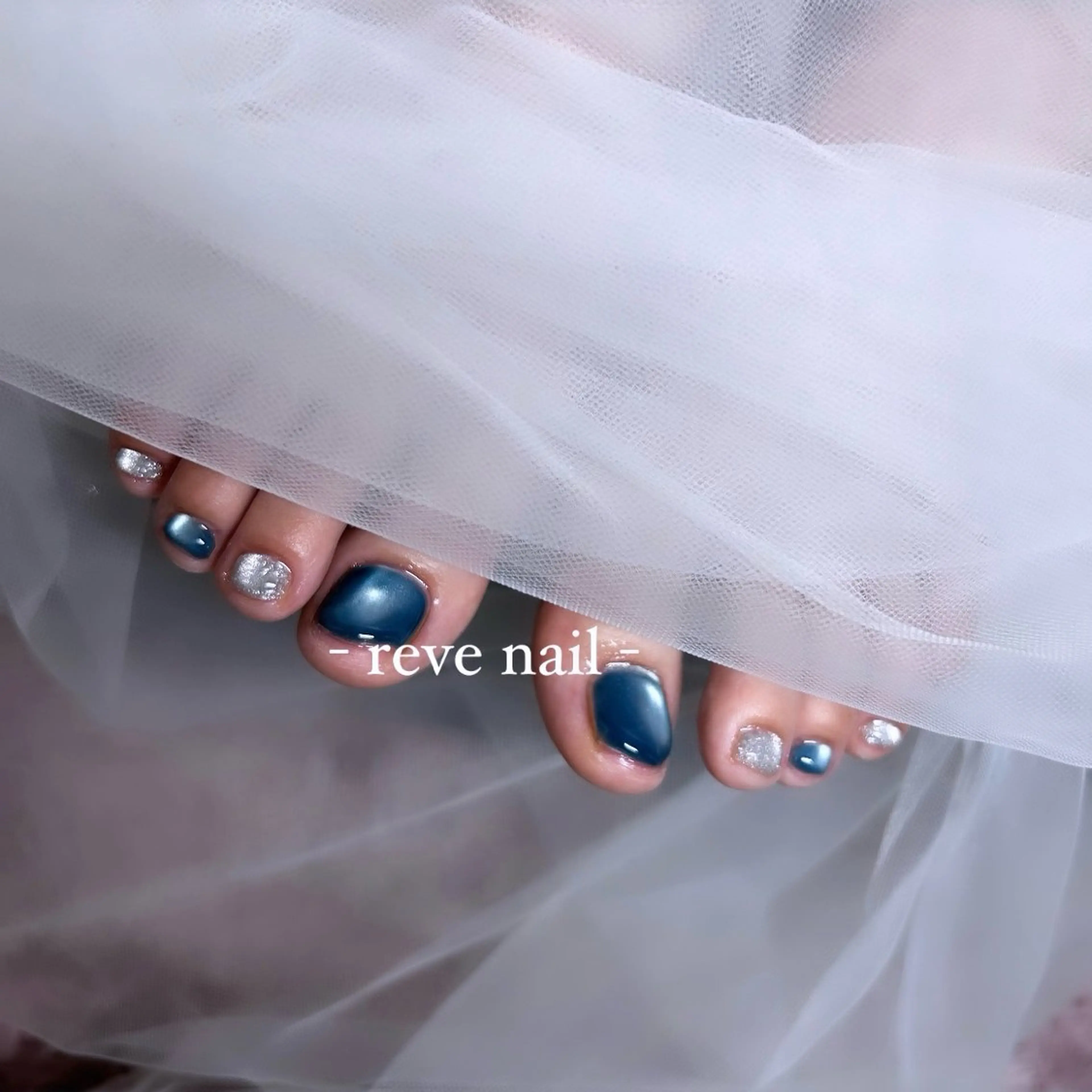 ネイル フットネイル 門真市 三ツ島 reve nailのネイルデザイン