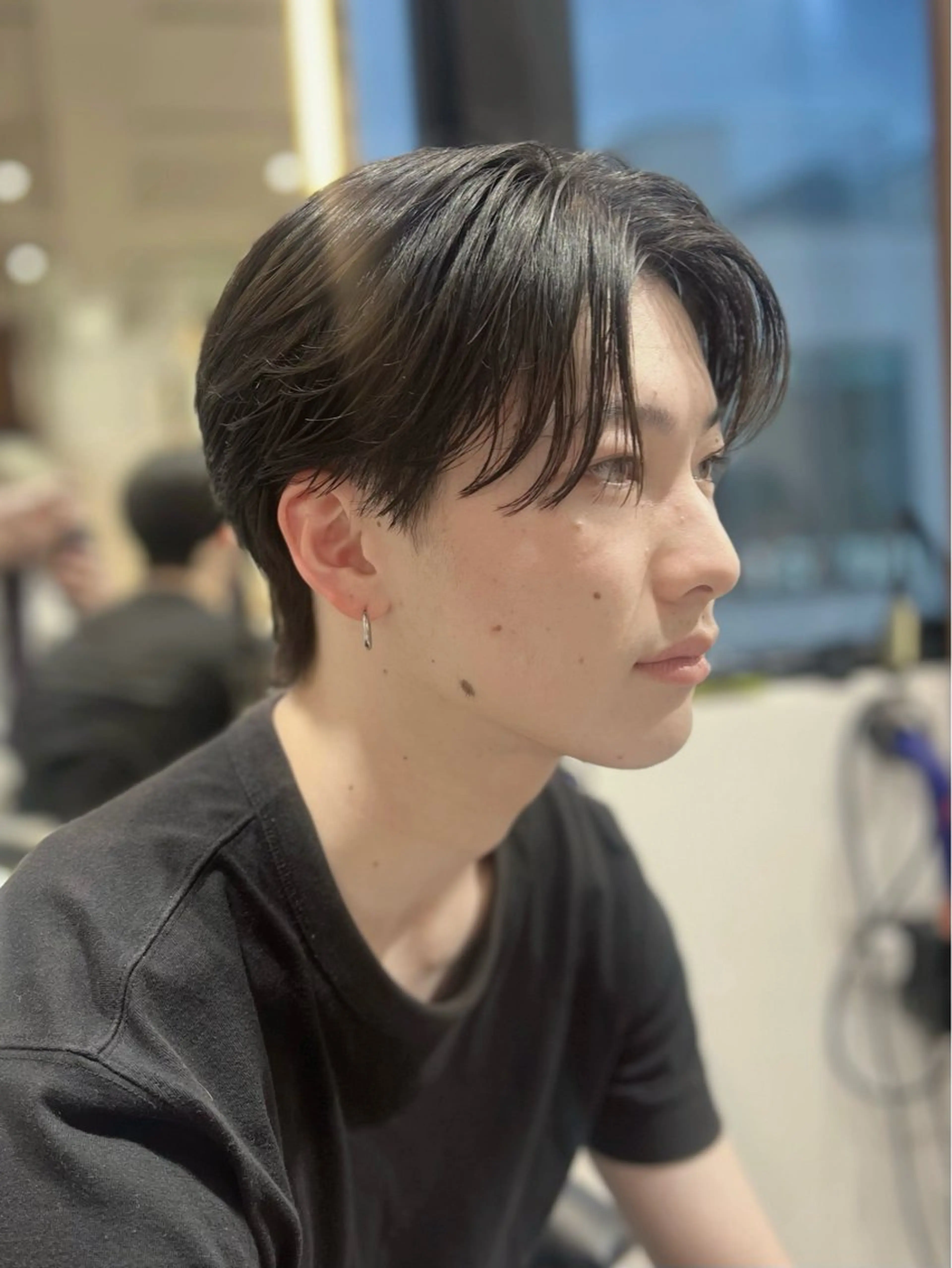 メンズ メンズ韓国風 【メンズ特化✨】 縮毛矯正/千原涼麻のヘアスタイル