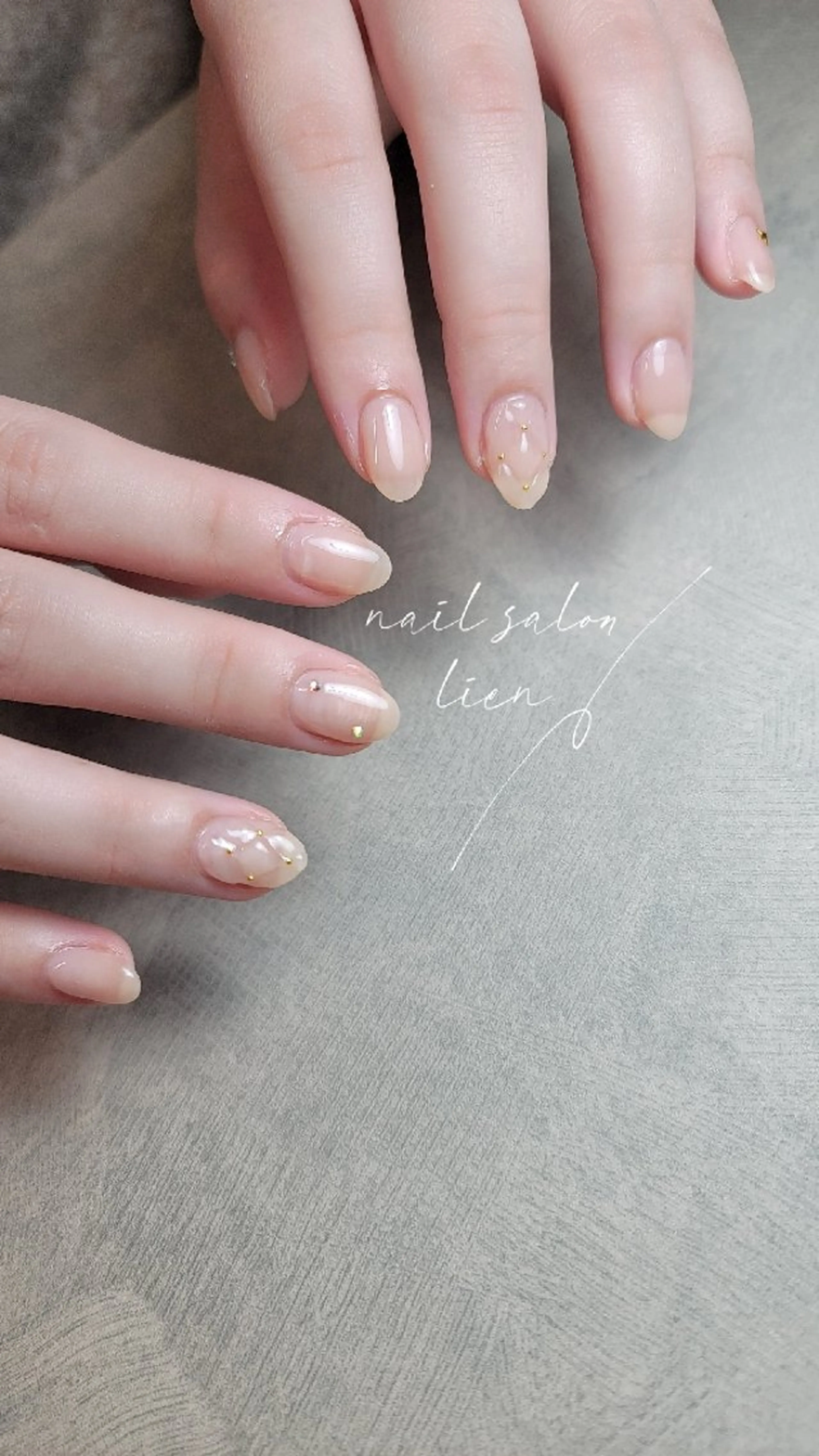 ネイル ハンドネイル プライベートサロン lienのネイルデザイン