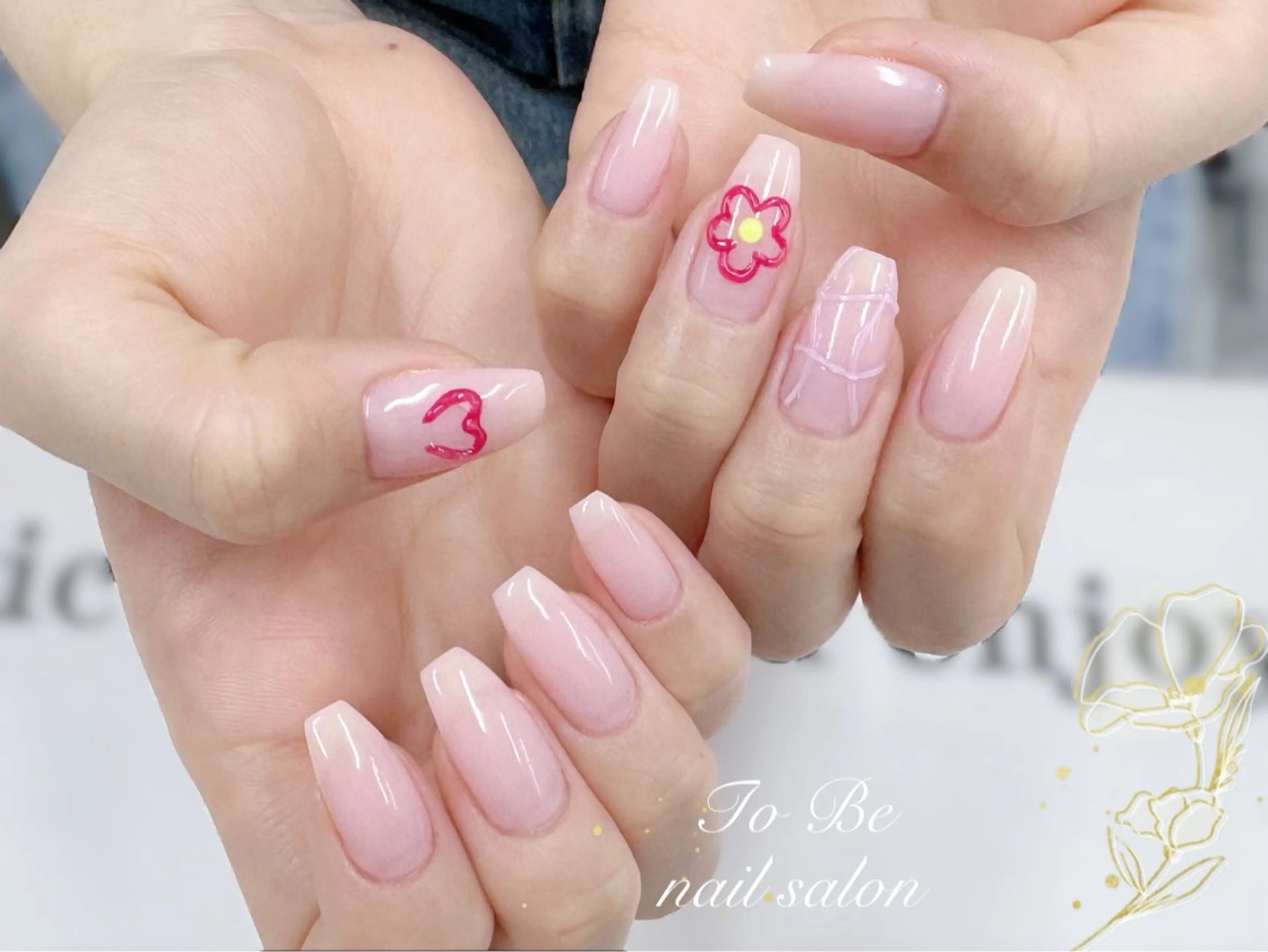 ネイル ハンドネイル Nail Salon To Be珈月のネイルデザイン