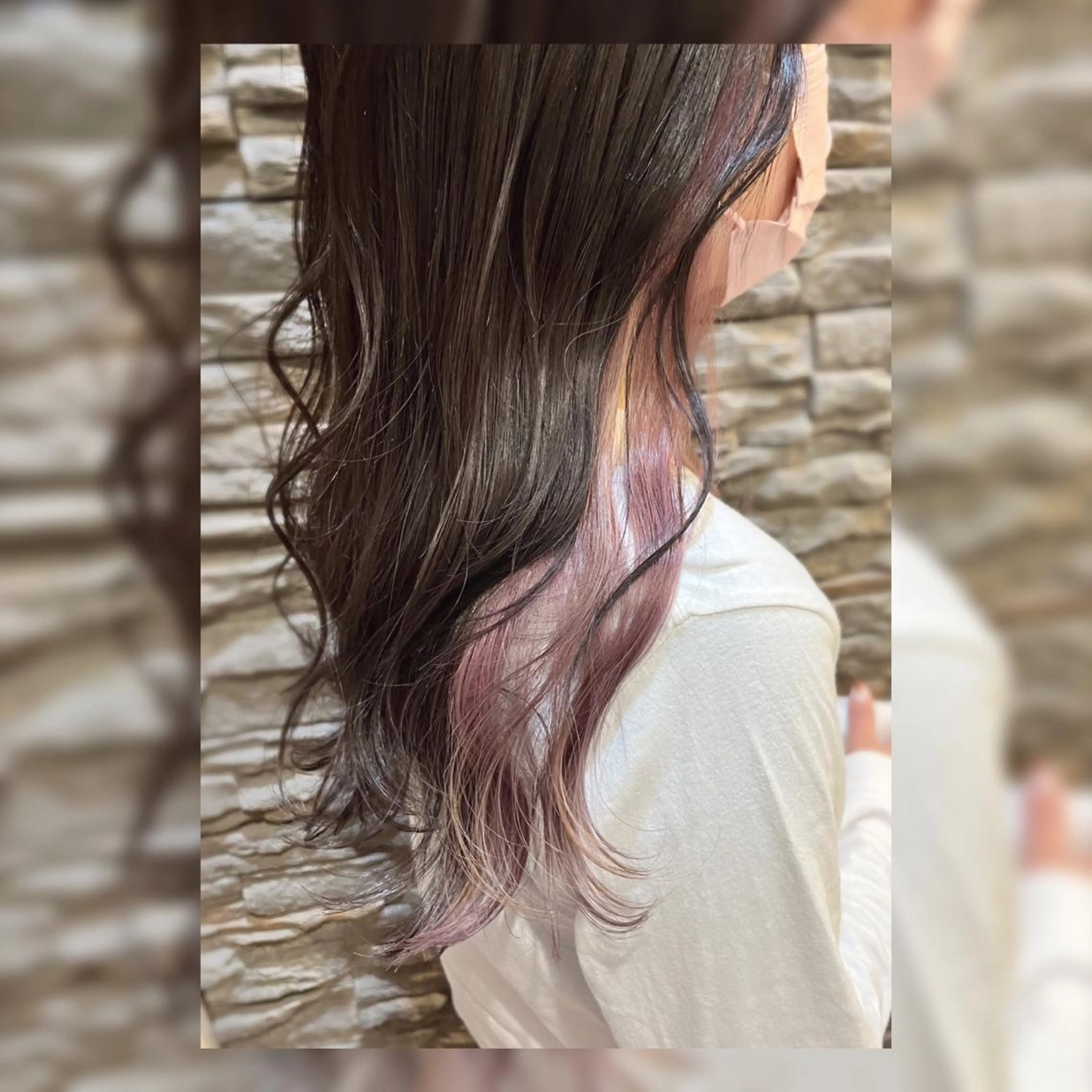 ロング カラー 髪質改善美容室Qin hair所属・【女性限定】 👑hanaのヘアスタイル