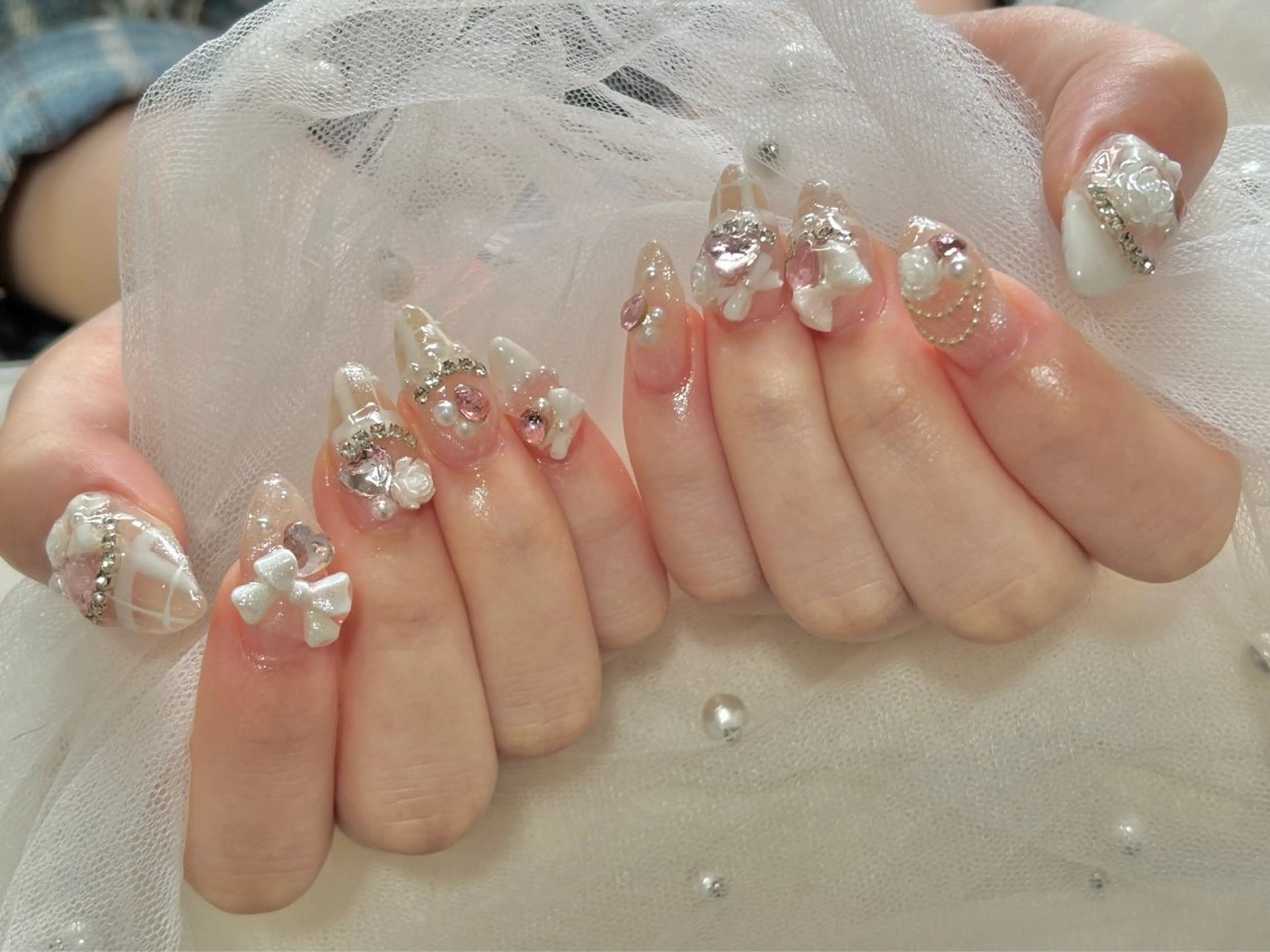 ネイル アートネイル 長さ出し専門HALE NAIL さとうのネイルデザイン