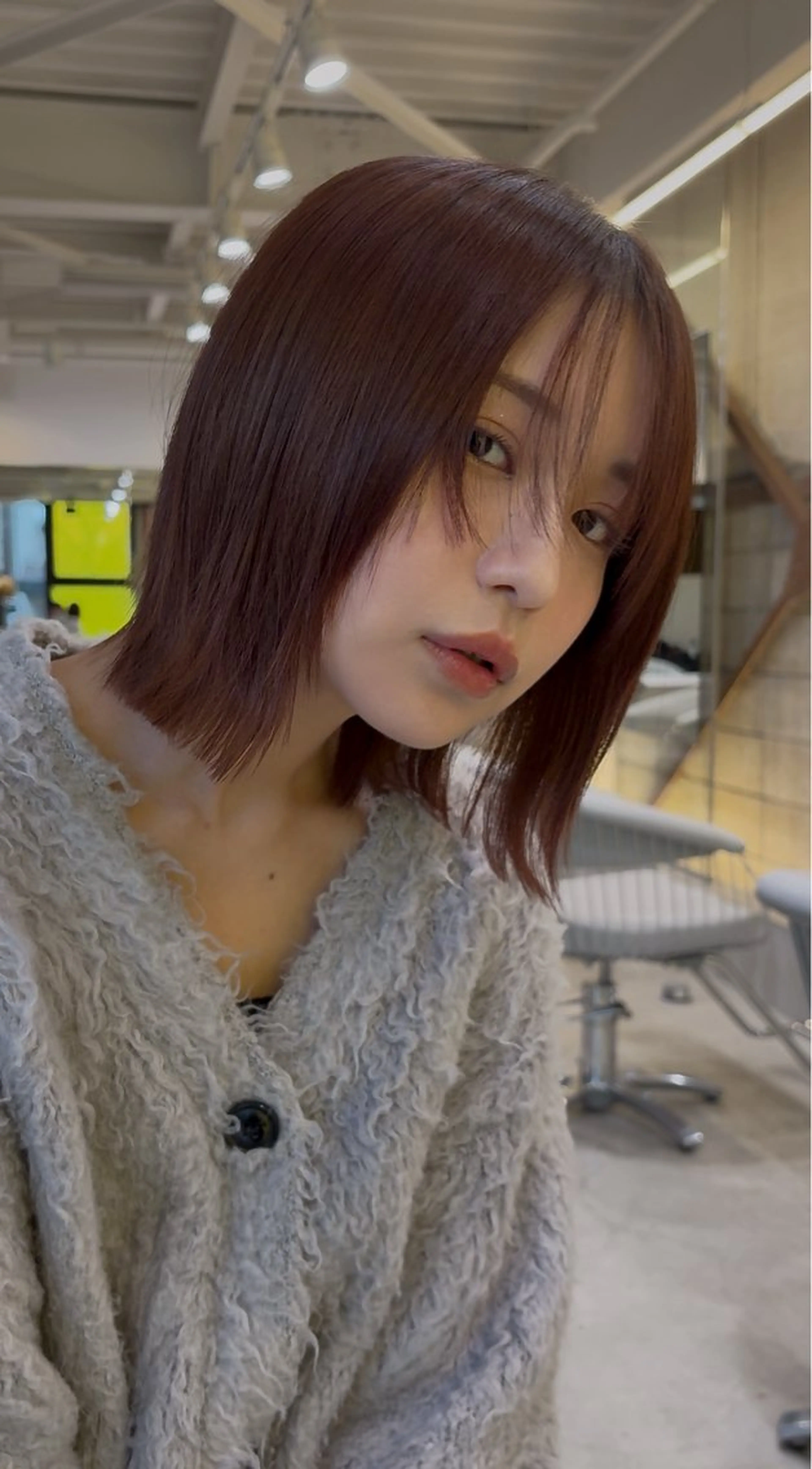 レディースカット（切りっぱなしボブ限定）の写真