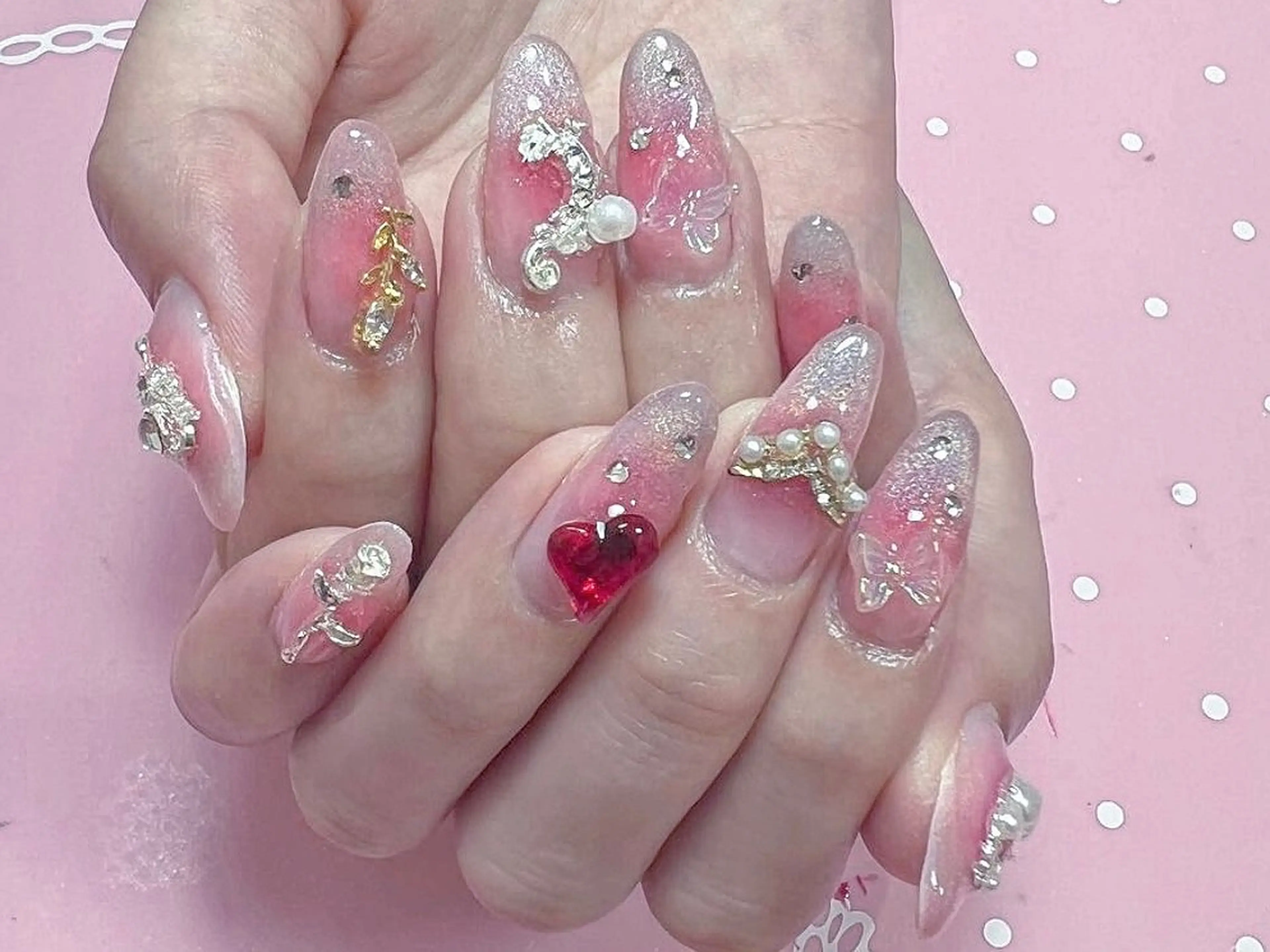 ネイル 持ち込み スカルプネイル ハンドネイル DEMAIN- 🕊️研修のネイルデザイン