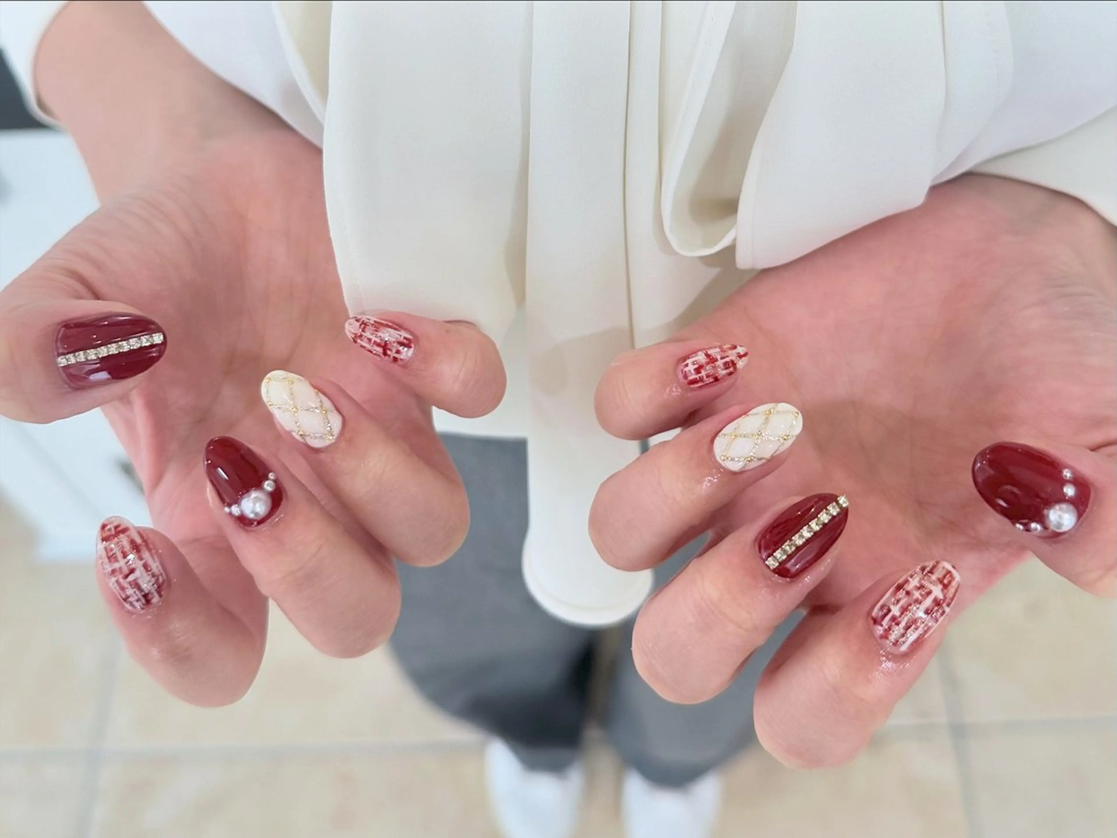 ネイル ハンドネイル 橋本 真央のネイルデザイン