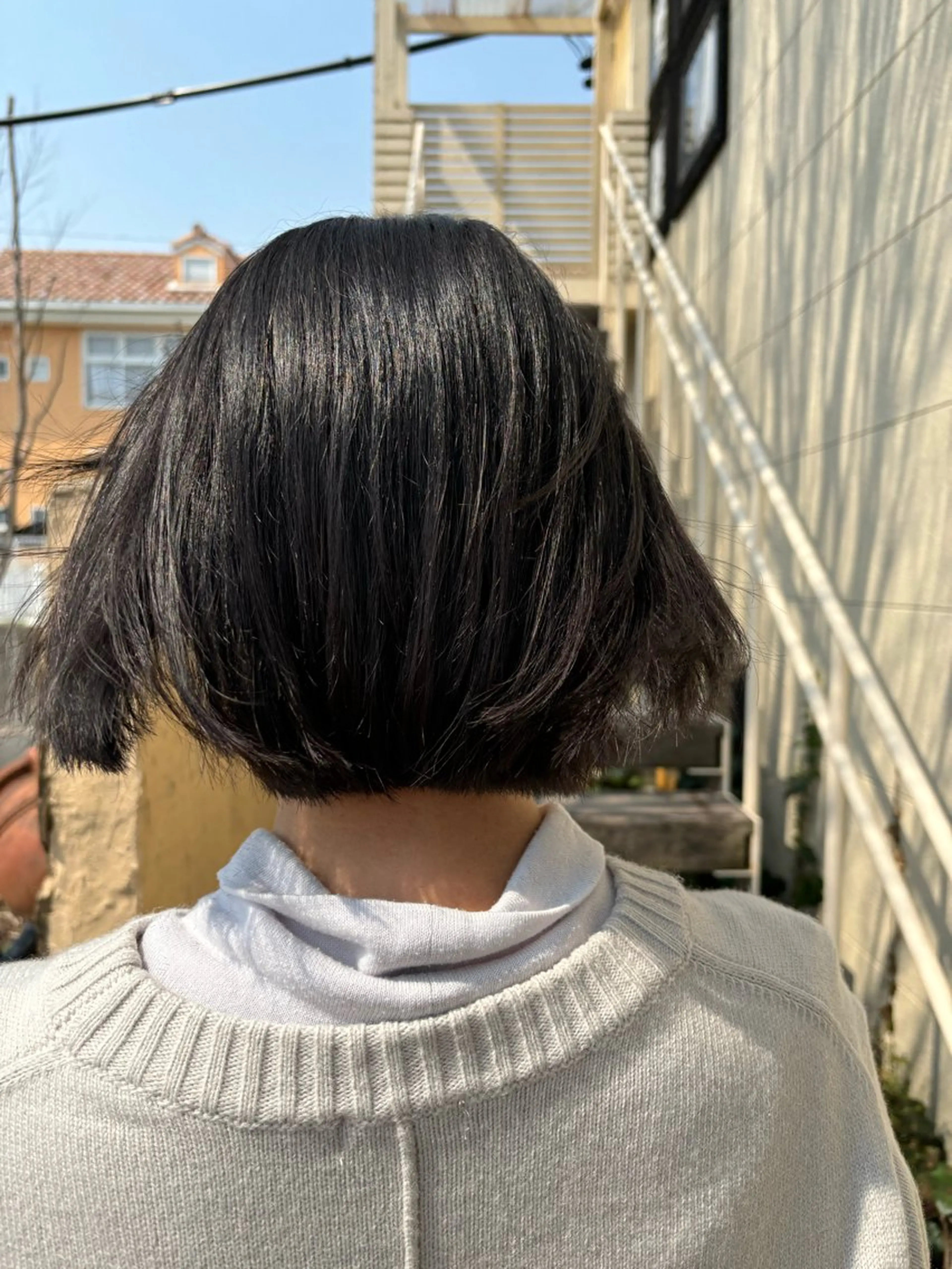 ショート ルプラボウ／艶カラー ／髪質改善／アサミのヘアスタイル