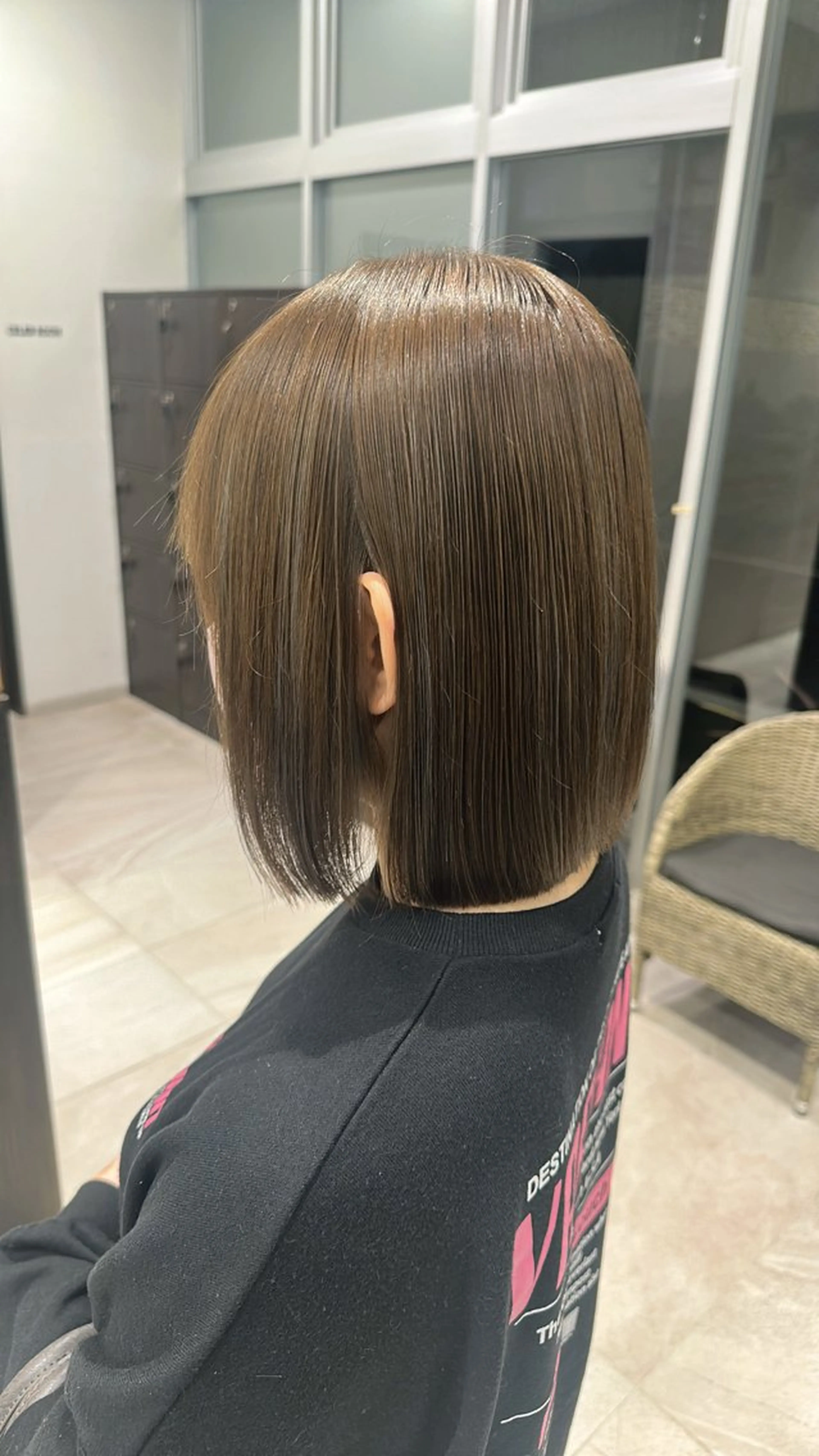 ミディアム ハイライト 髪質改善 ヘアカラー トリートメント 山本 麟太郎のヘアスタイル