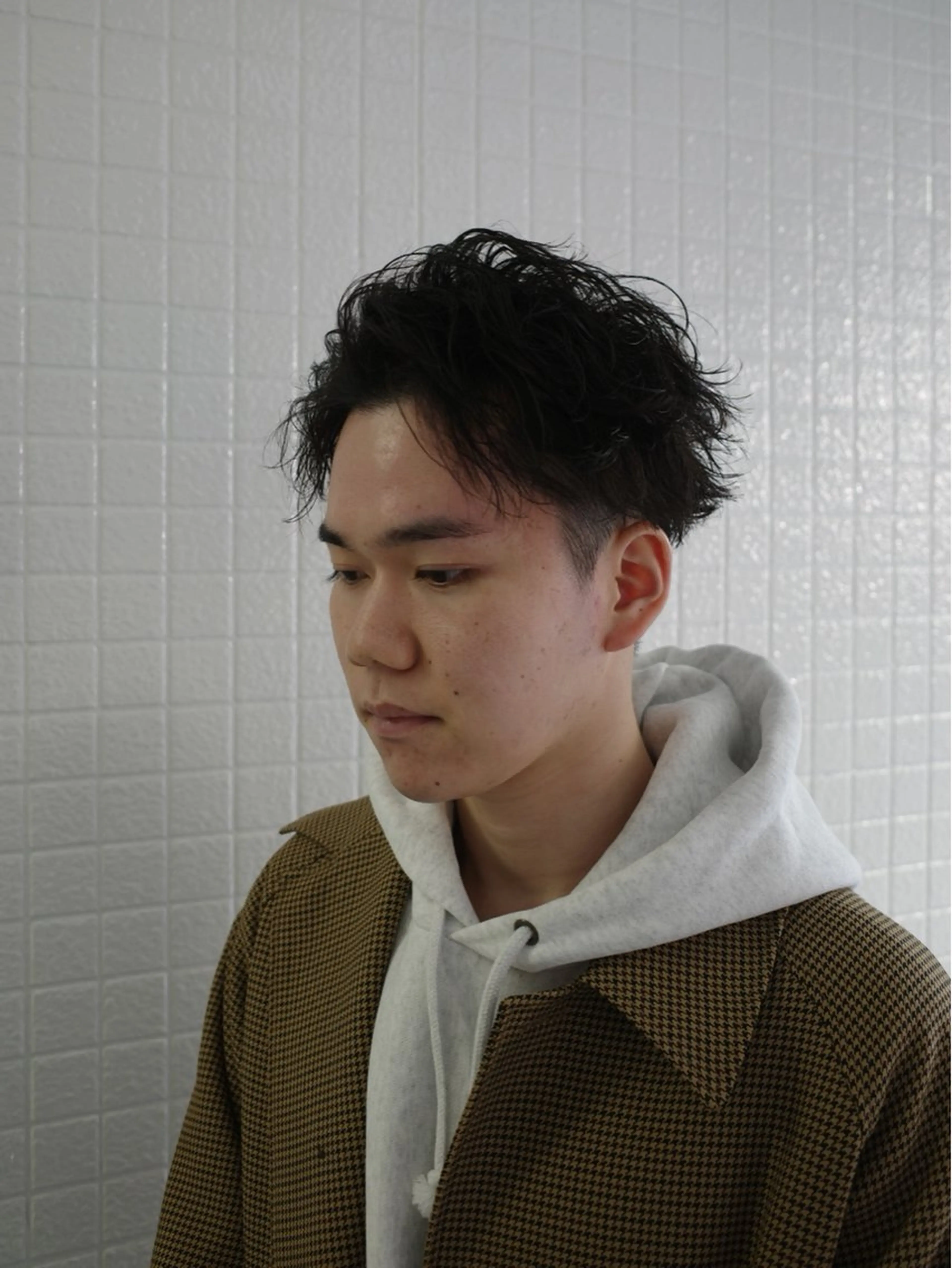 ショート パーマ メンズ メンズパーマ カット パーマ トリートメント DX所属・✨メンズスタイル✨ Daiのヘアスタイル