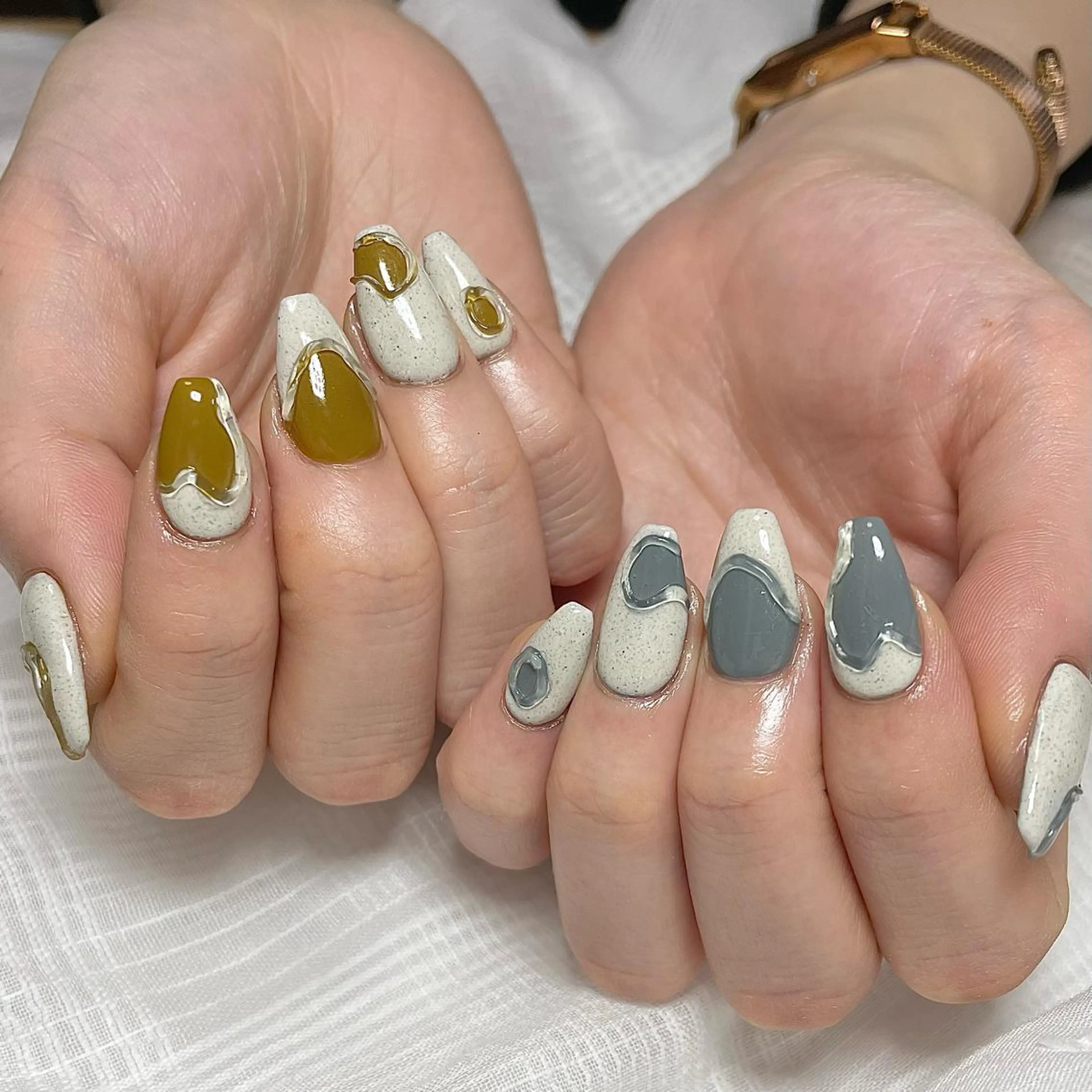 ネイル 持ち込み ハンドネイル Nailsalon BLOOM🌷 山崎のネイルデザイン