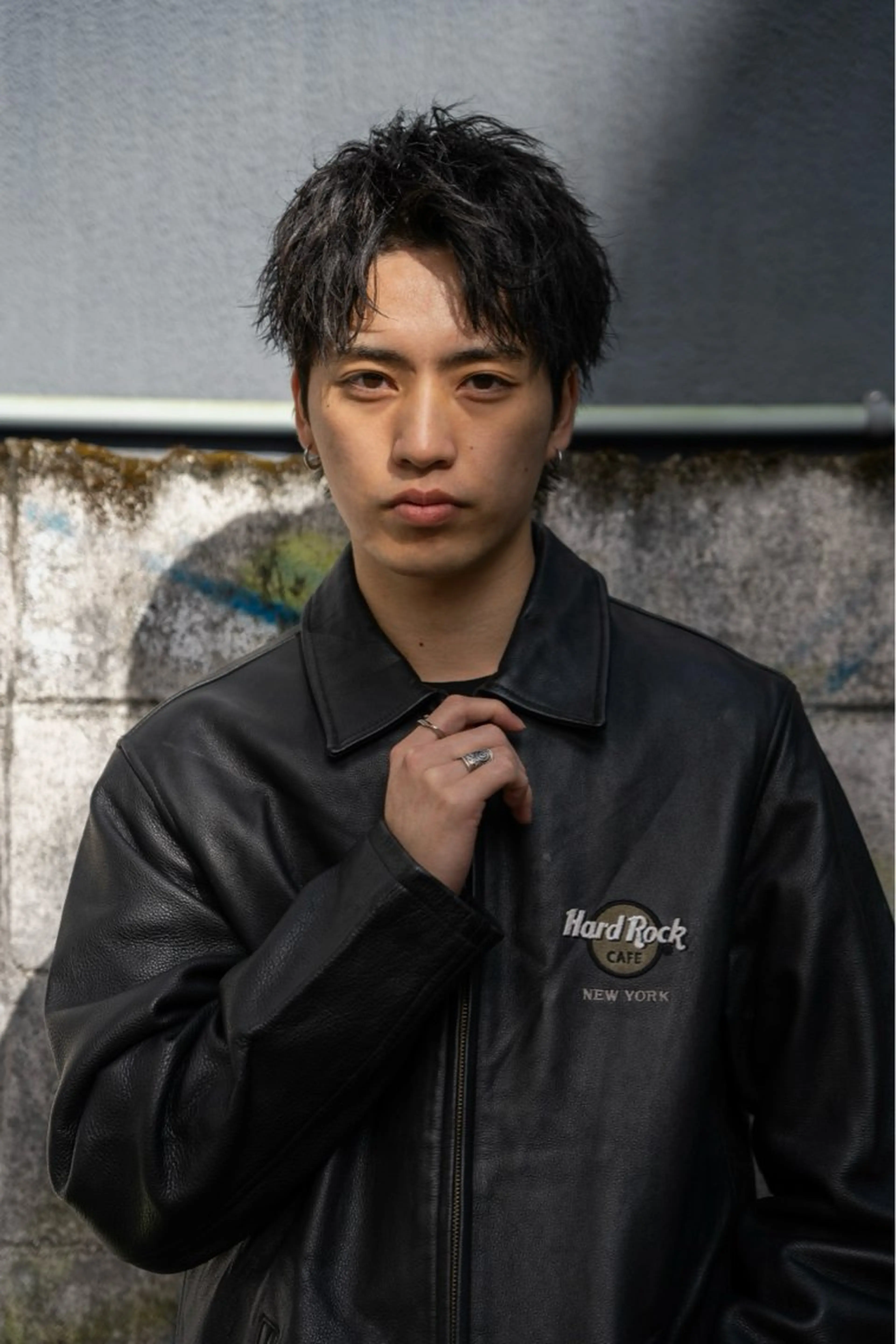 ショート メンズ センターパート マッシュ メンズカットモデル/ いぶきのヘアスタイル