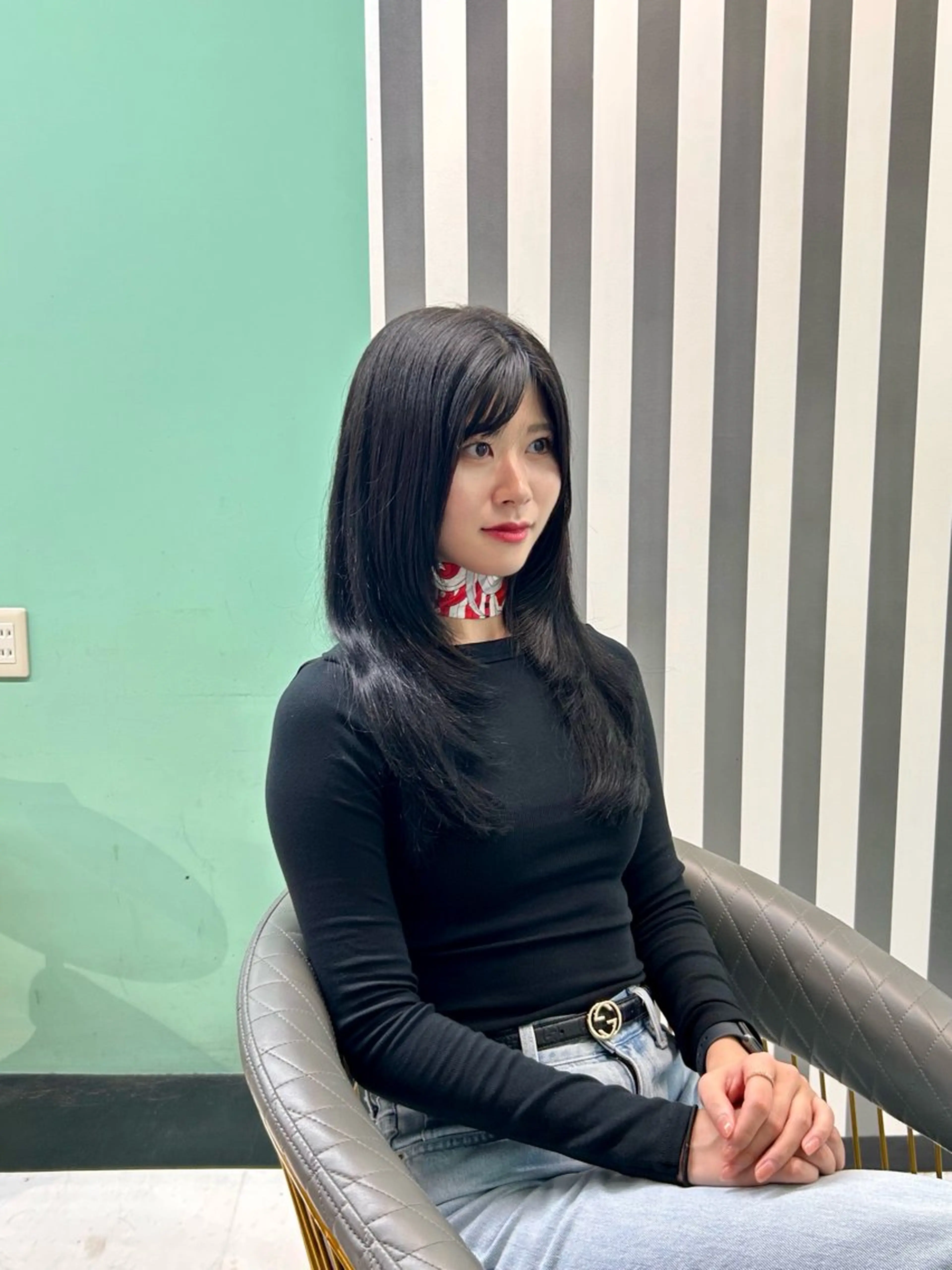 ロング 新宿プルエクステ 【tsubura】のヘアスタイル