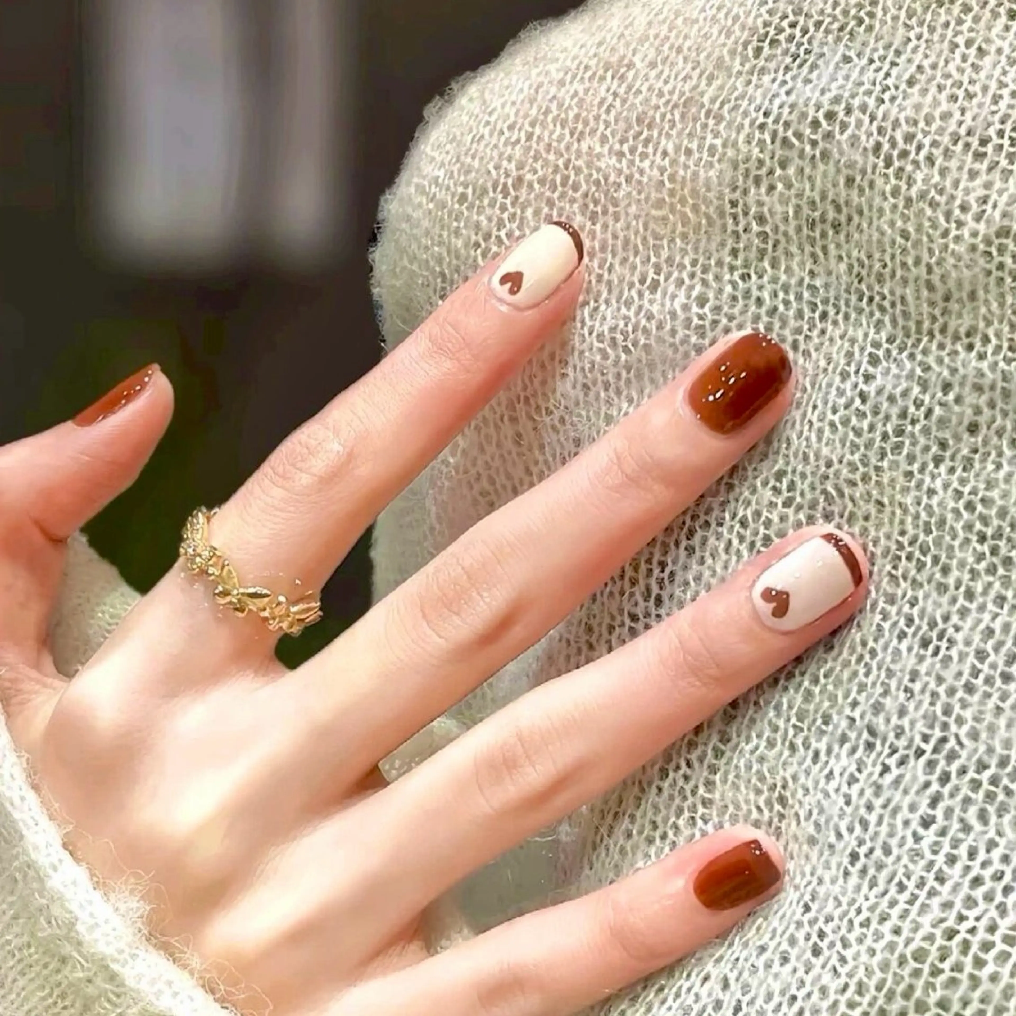 ネイル ハンドネイル H&B せつかのネイルデザイン