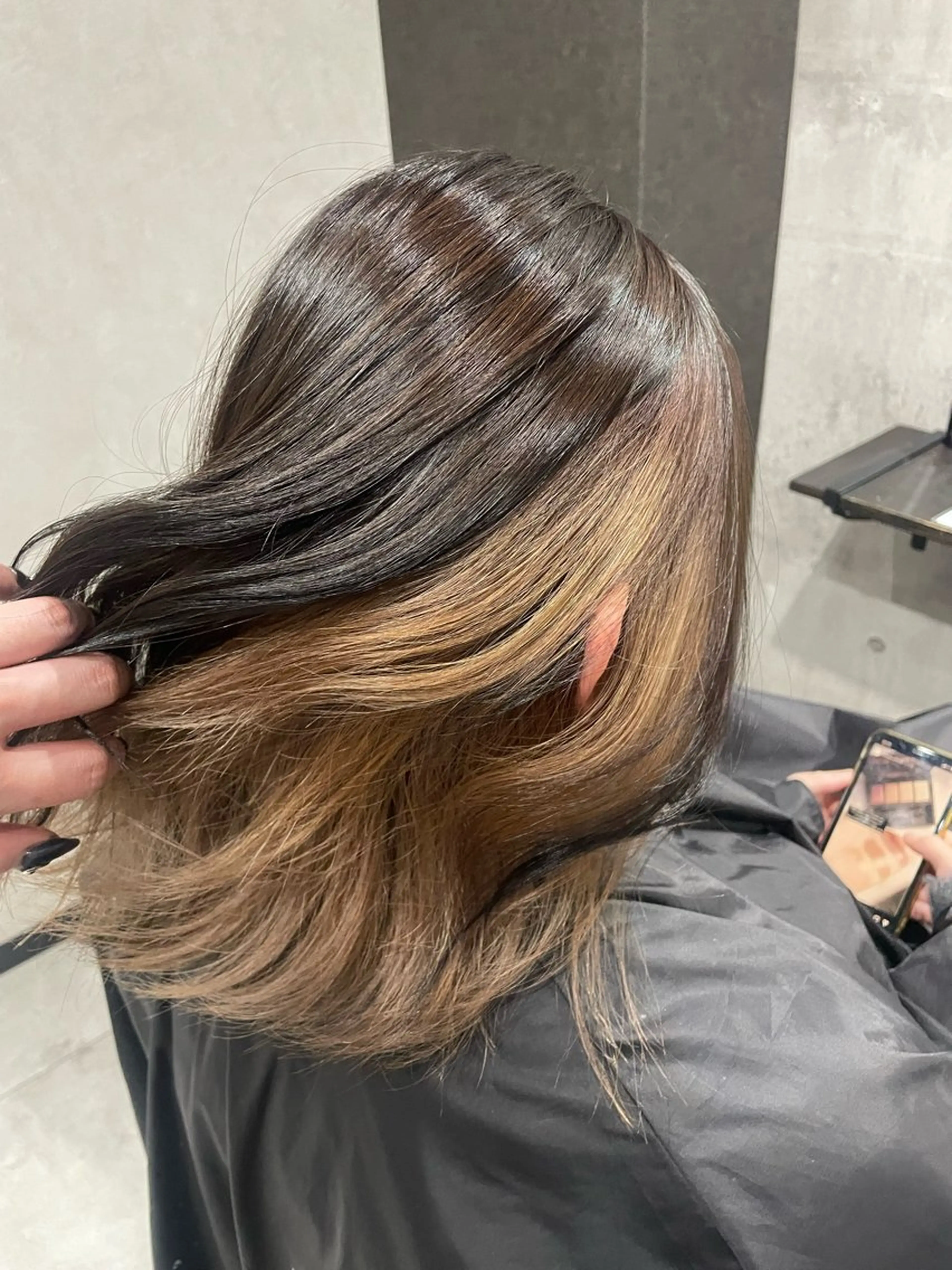 カラー インナーカラー hair salon RISH所属・小川 未来光のヘアスタイル