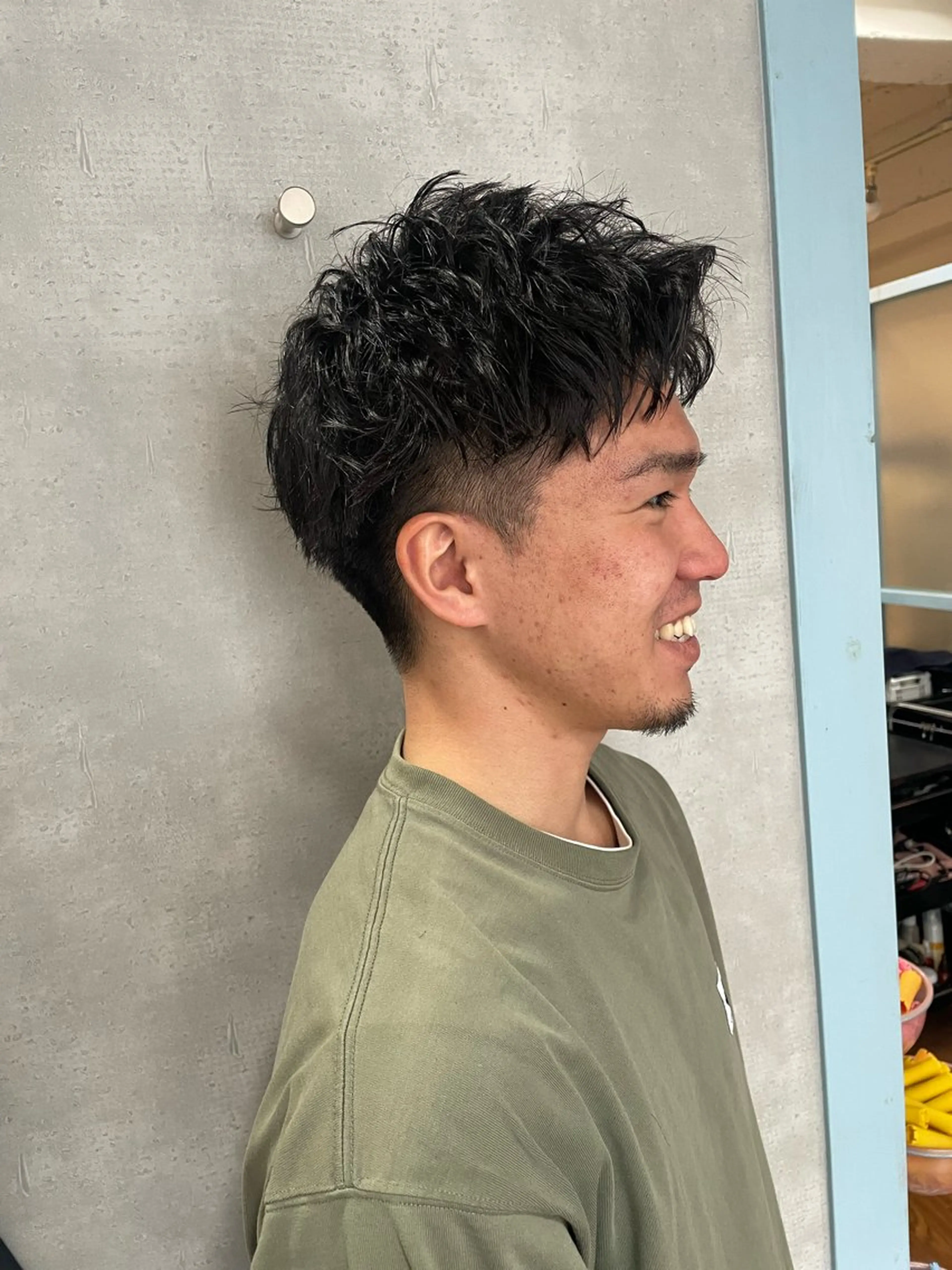 メンズ カット ヘアセット フリーランスシェアサロンルレイル所属・心斎橋/メンズ /ルレイル/地形真希のヘアスタイル