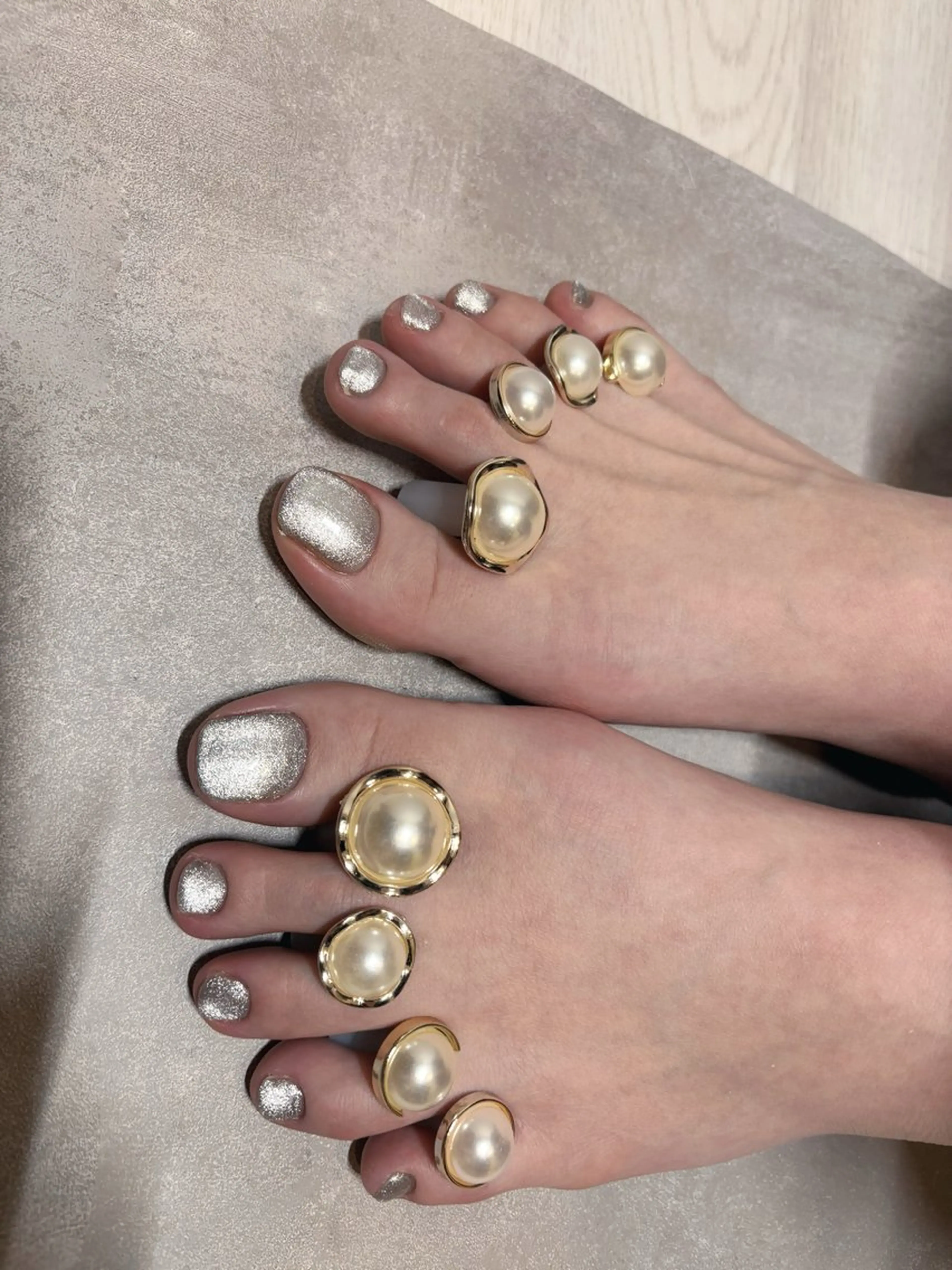 ネイル フットネイル CoCoplus nail&eye所属・CoConail MAIRUのネイルデザイン