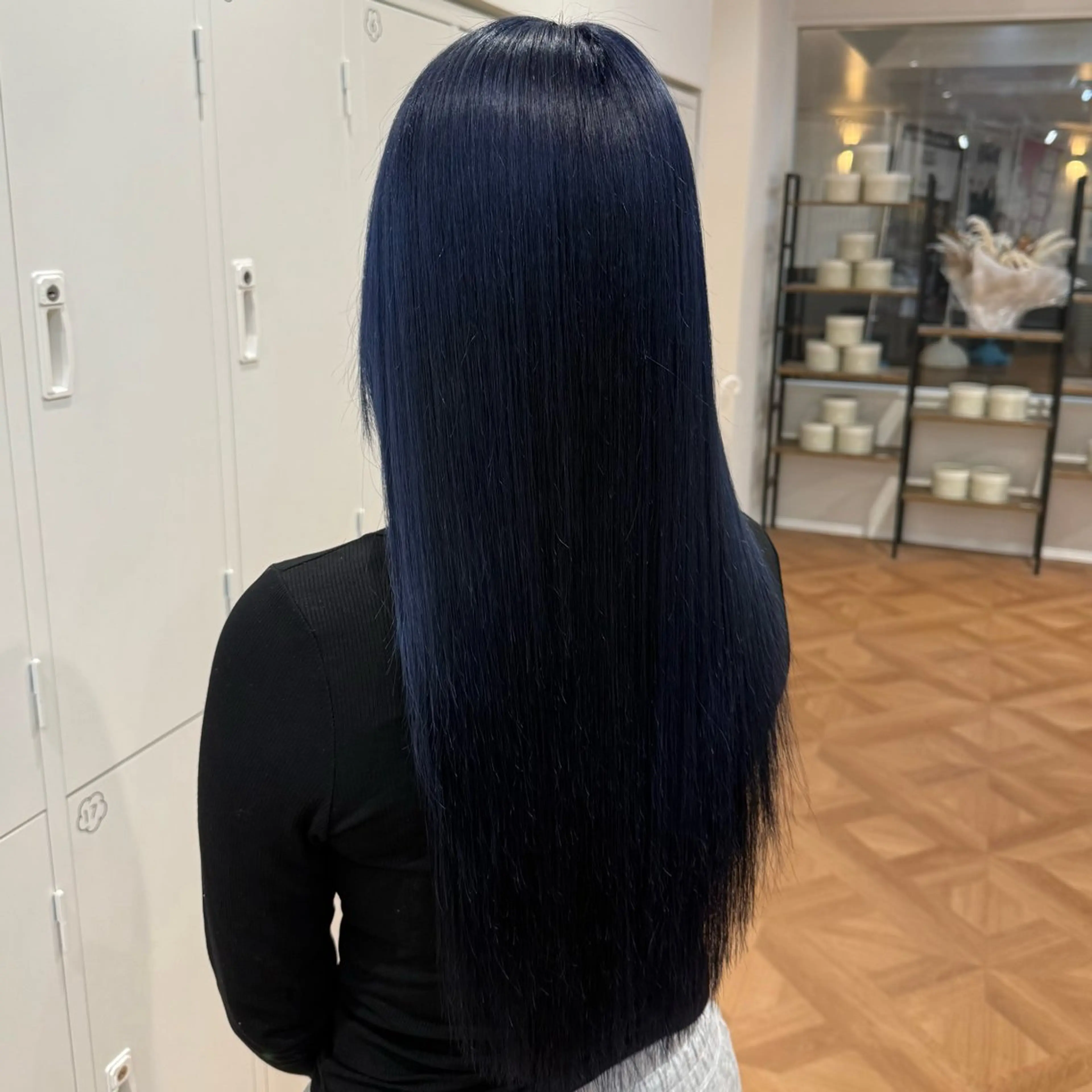 ロング カラー ヘアアレンジ キヨミ 韓国レイヤーカットのヘアスタイル