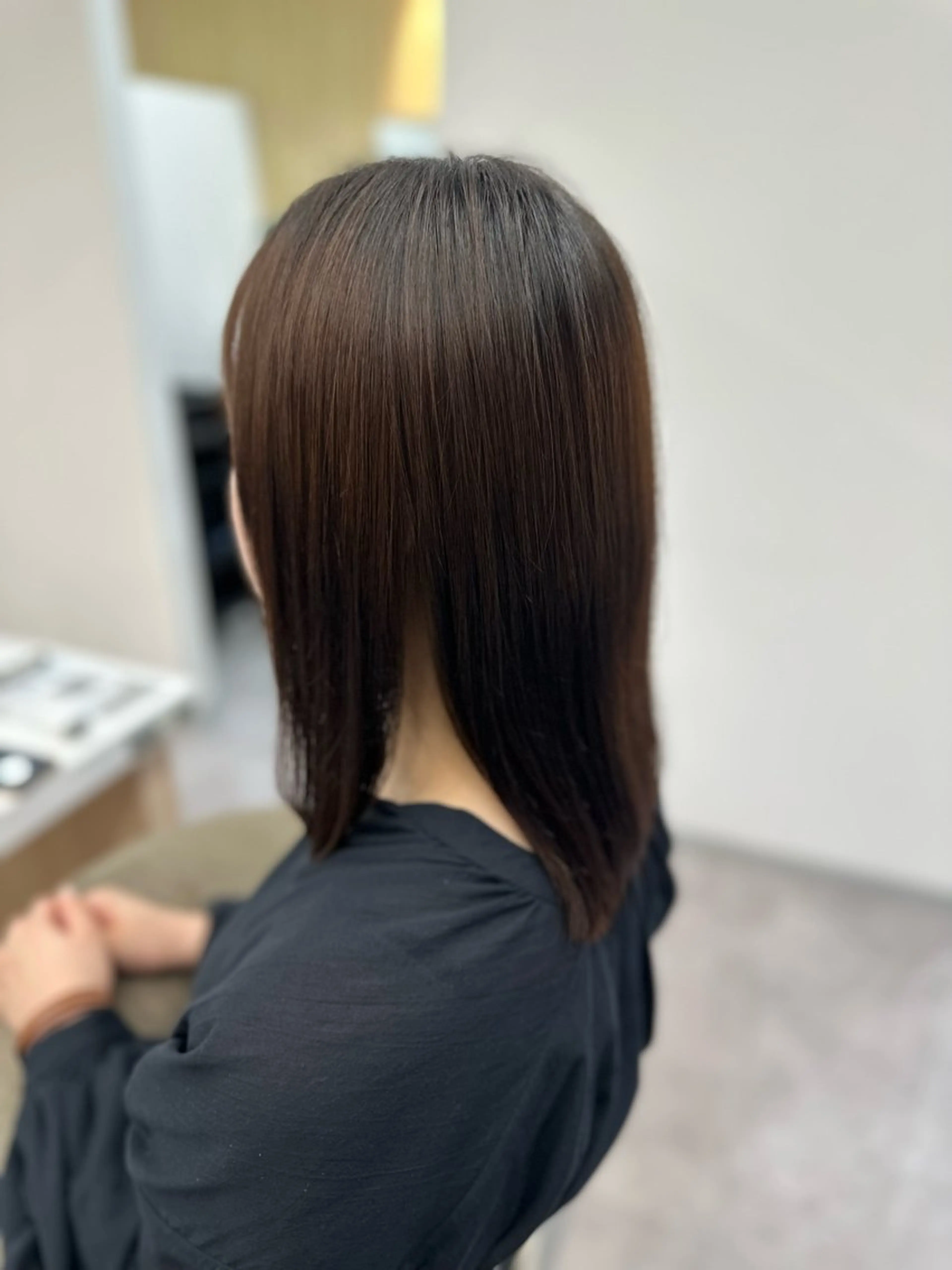 ミディアム 縮毛矯正 🐖 やぶたはるや🐖のヘアスタイル