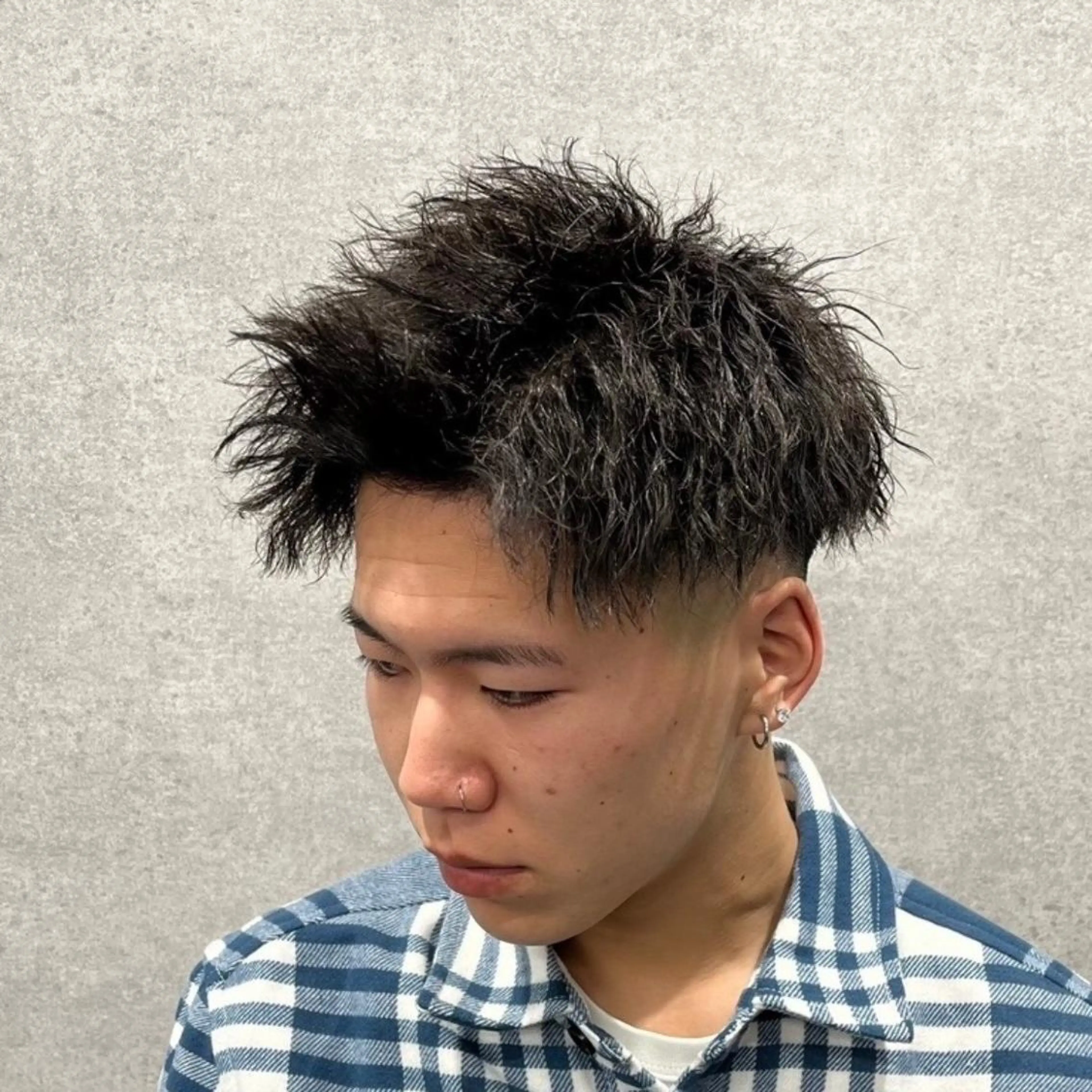 メンズ 🔥大人の色気パーマ メンズヘア特化🔥のヘアスタイル