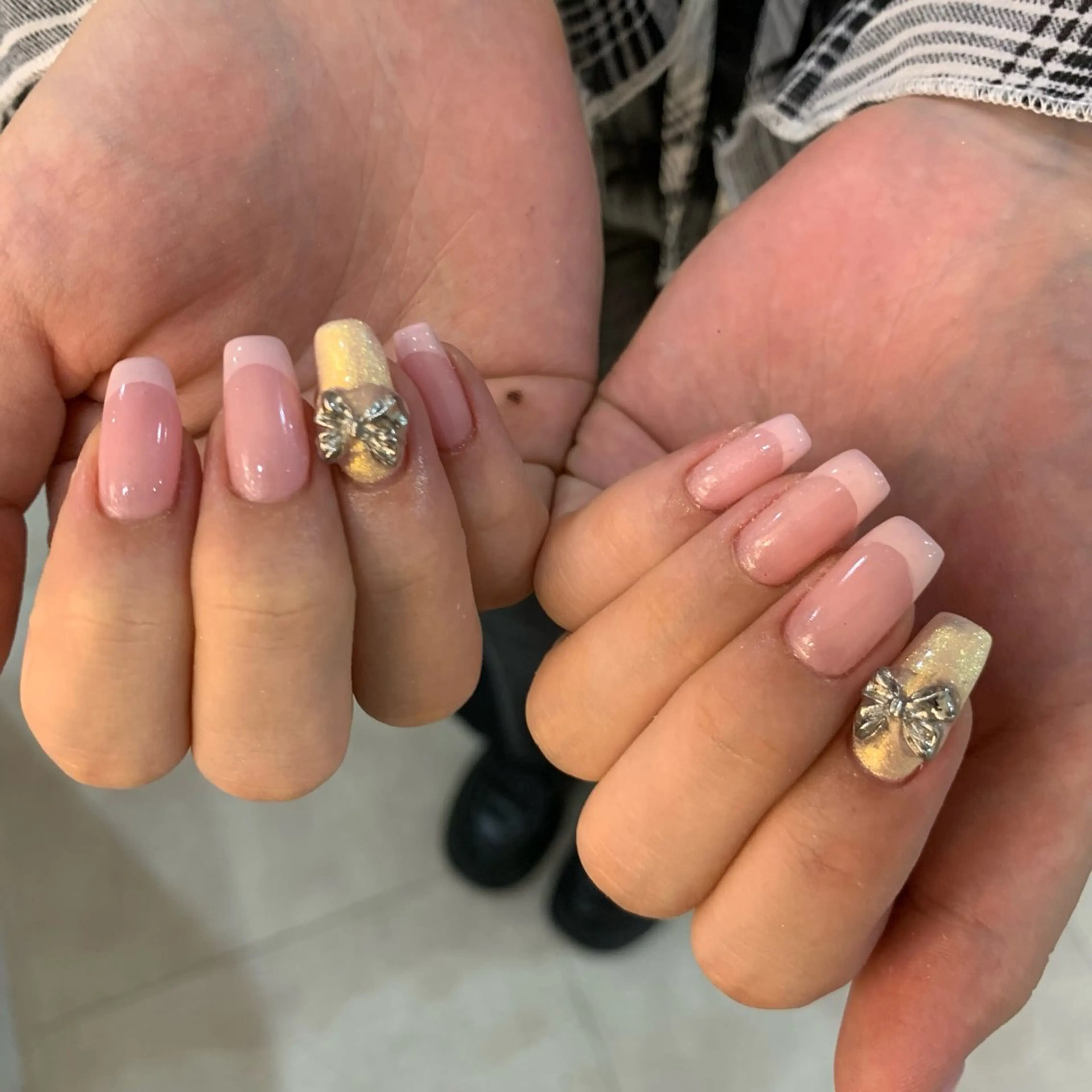 ネイル ハンドネイル フットネイル ゆびノさき茨木店 ニュアンス/アートのネイルデザイン