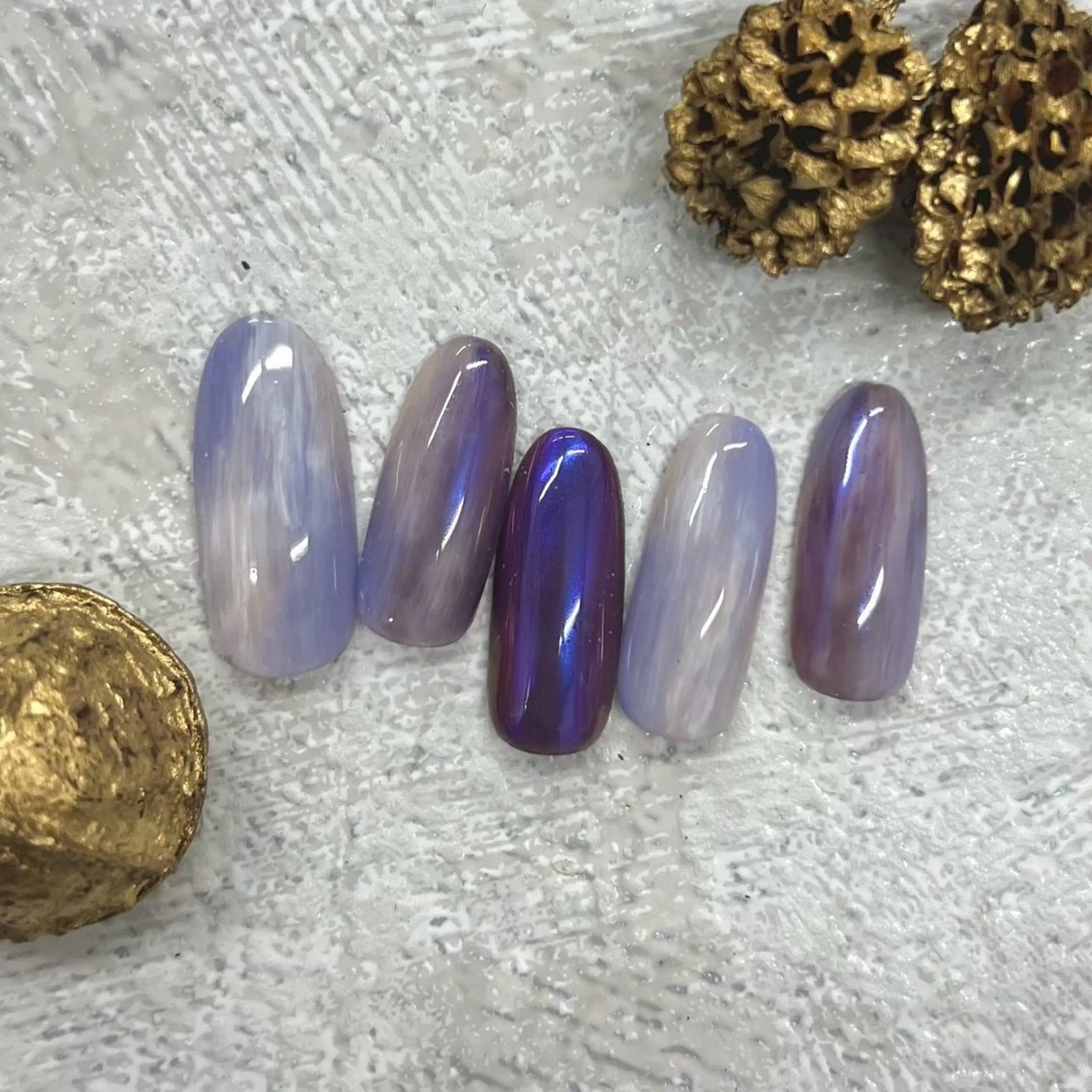 ネイル ⭐︎休業中の練習⭐︎ JNA認定講師髙橋のネイルデザイン