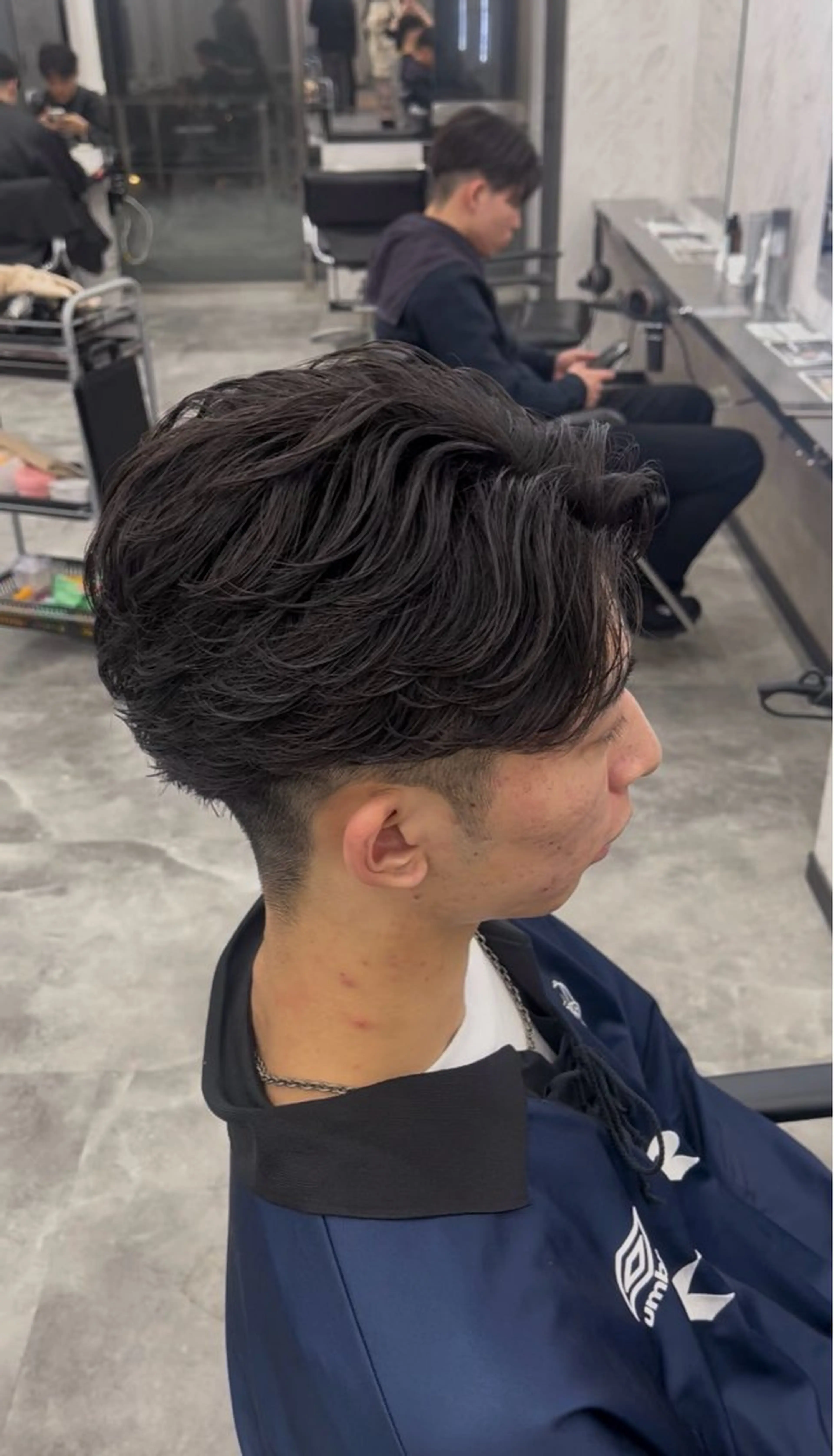 パーマ メンズ メンズパーマ HOMME    BLANCHE所属・Seira 札幌メンズサロンのヘアスタイル