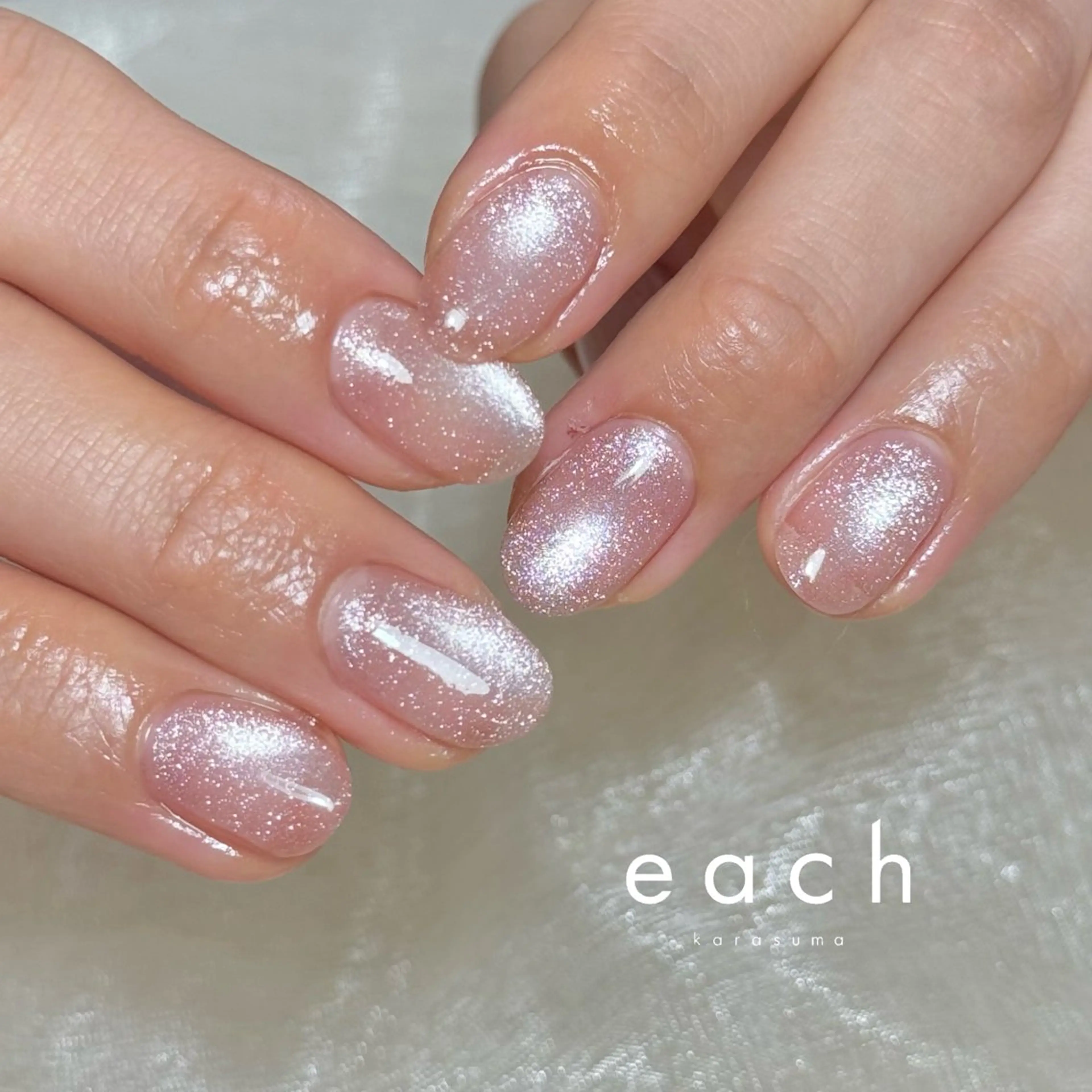 ネイル ハンドネイル each sakuraのネイルデザイン