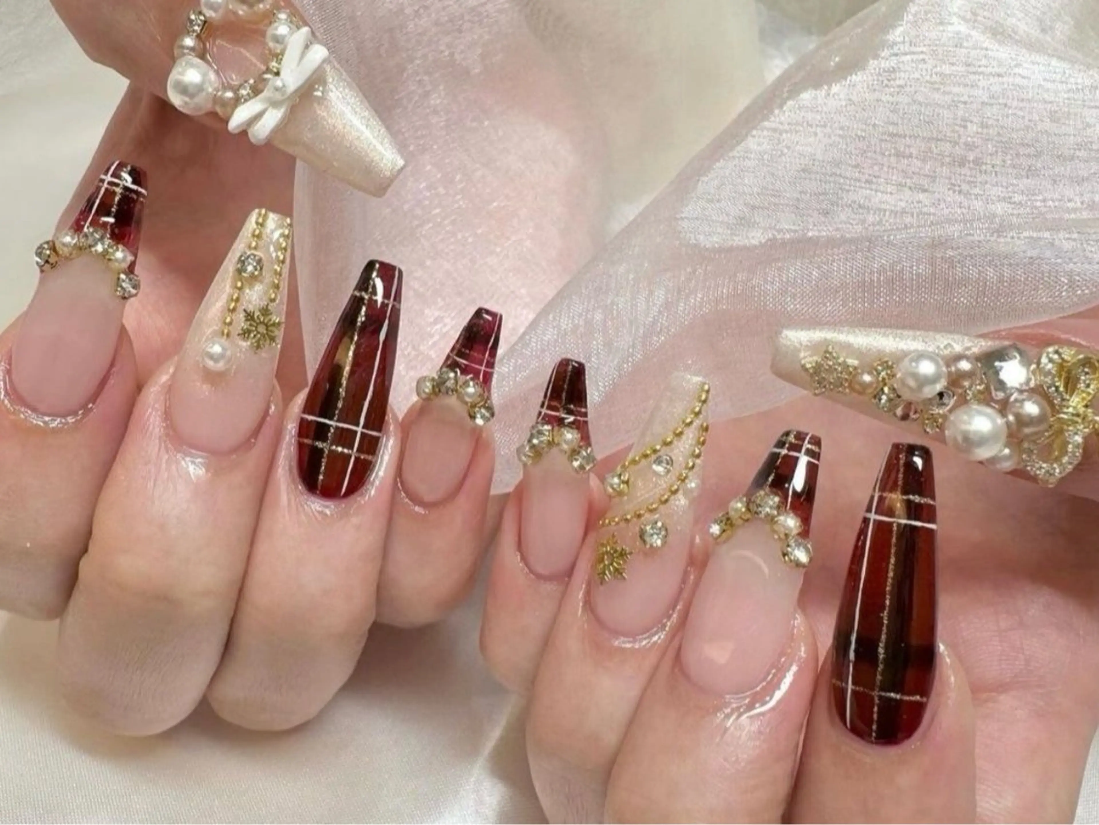 メンズ ネイル ハンドネイル Bloom スカルプ専門店のネイルデザイン