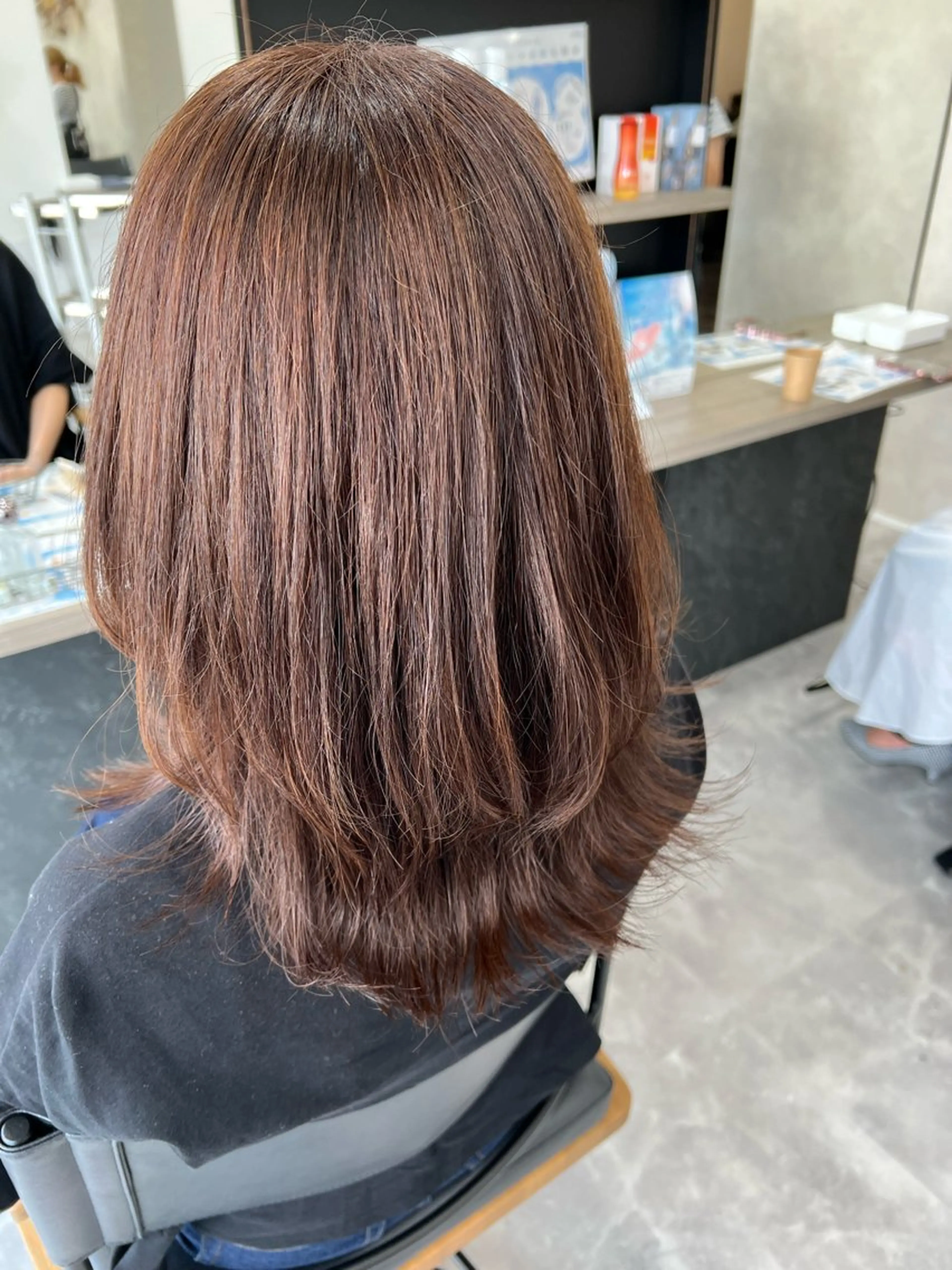 ミディアム 透明感/レイヤー💎 髪質改善/希美のヘアスタイル