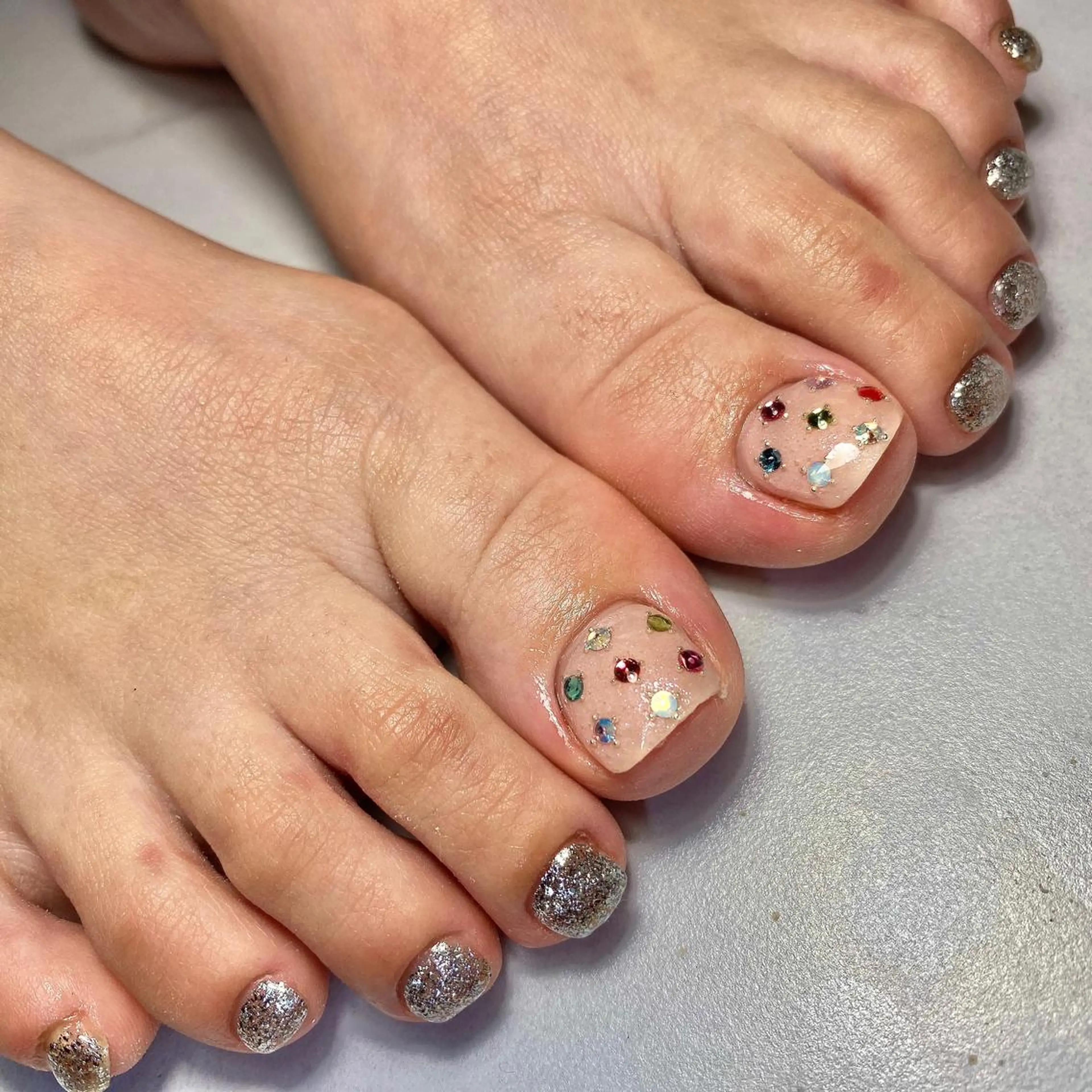 ネイル フットネイル しば まなみのネイルデザイン