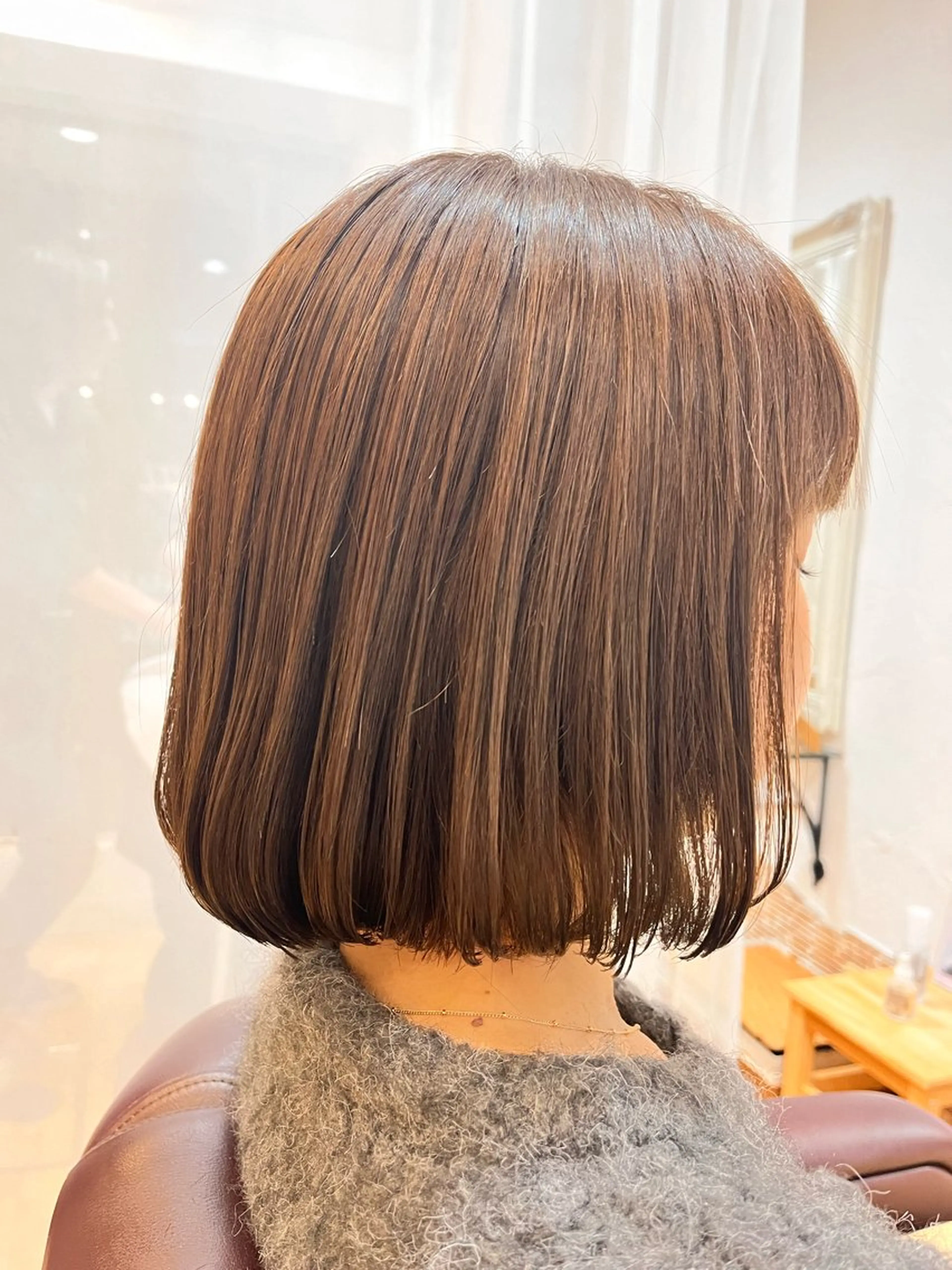 ショート ボブ 外ハネヘア カット 森光みやび / WILLOW京橋のヘアスタイル