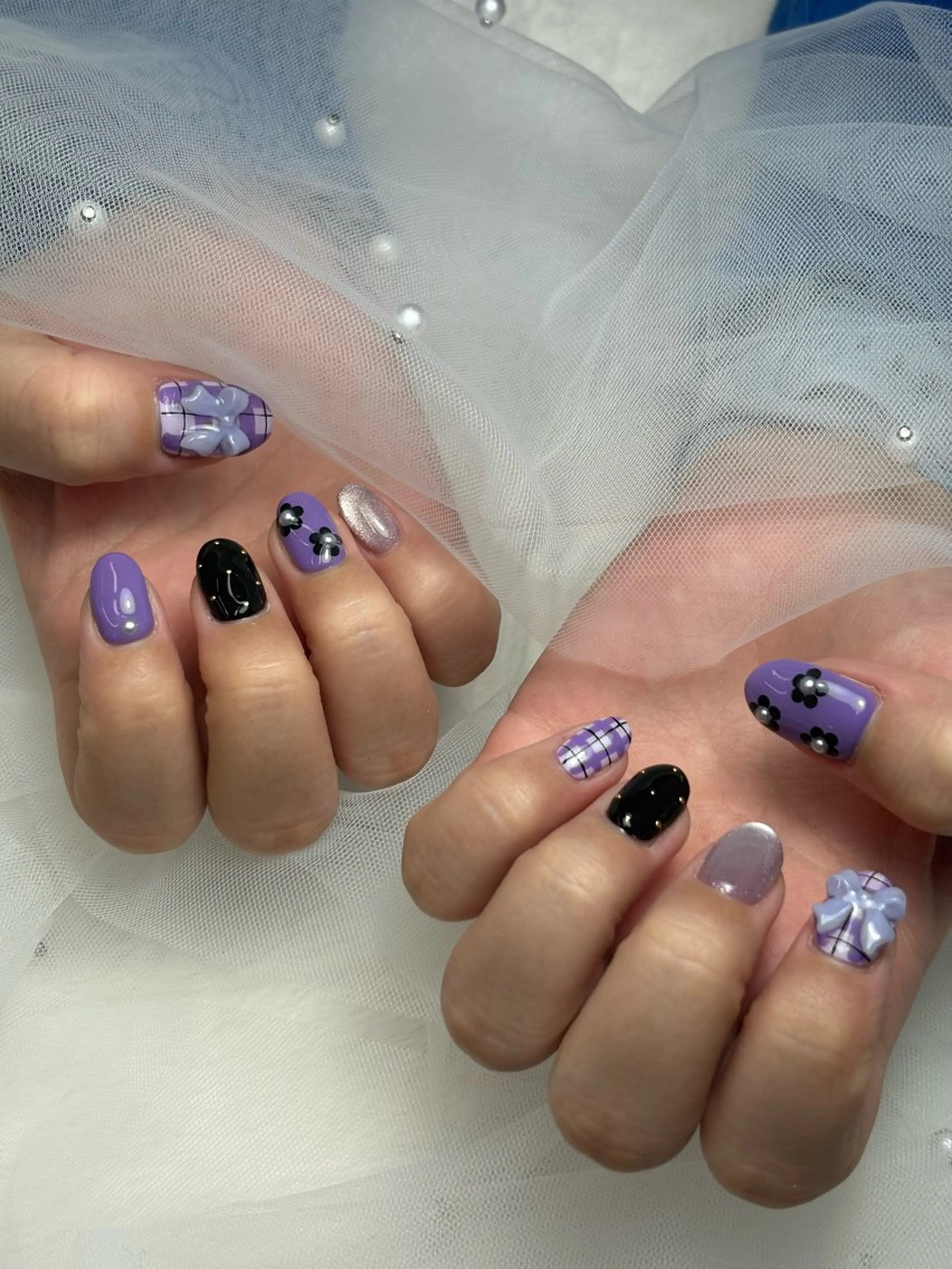 ネイル ハンドネイル FlyingSeep 🐑kaho💟🌈のネイルデザイン