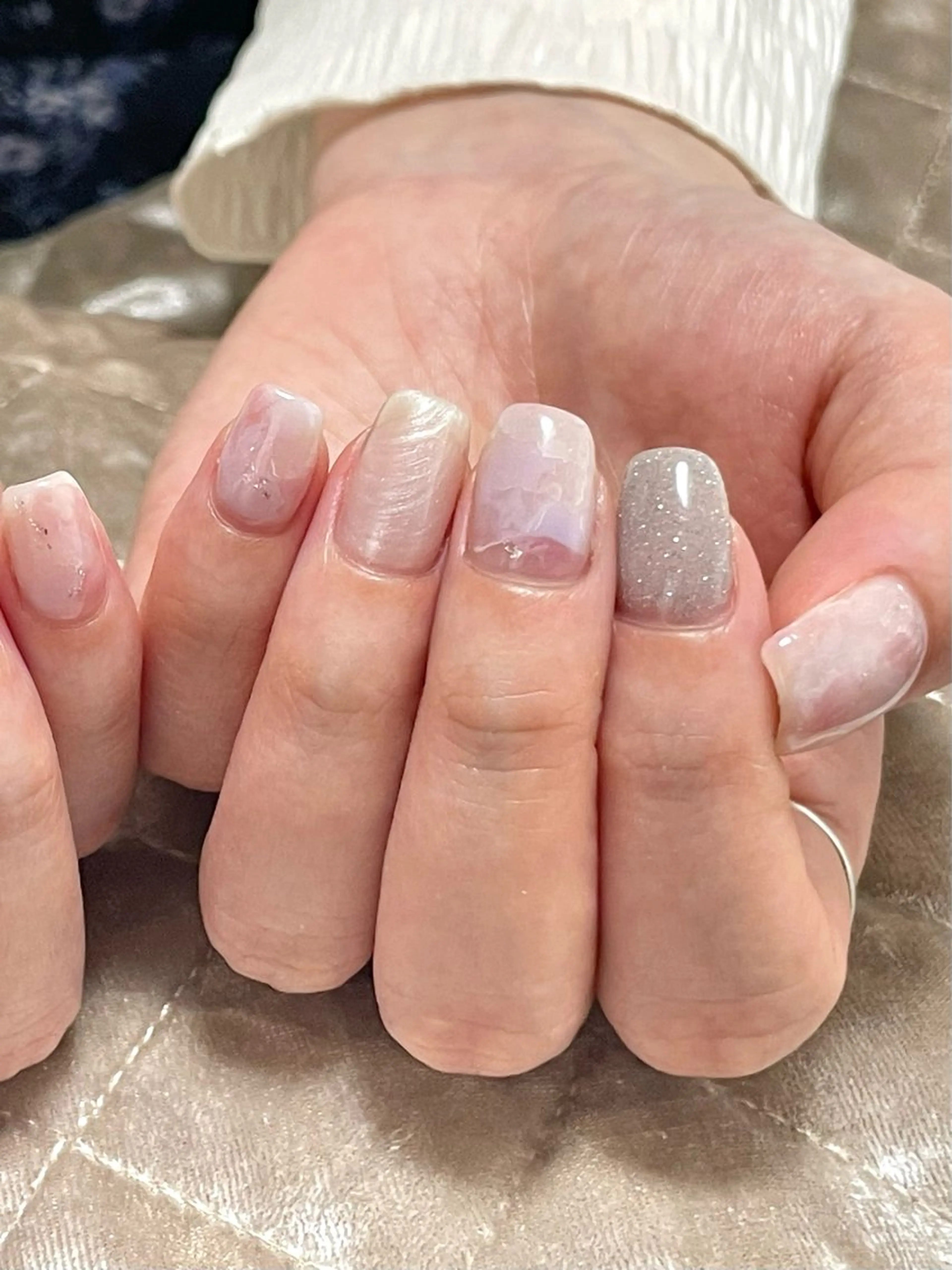 ネイル ハンドネイル ショートネイル専門店フェルンヴェー所属・ショートネイル専門店 フェルンヴェー代々木のネイルデザイン