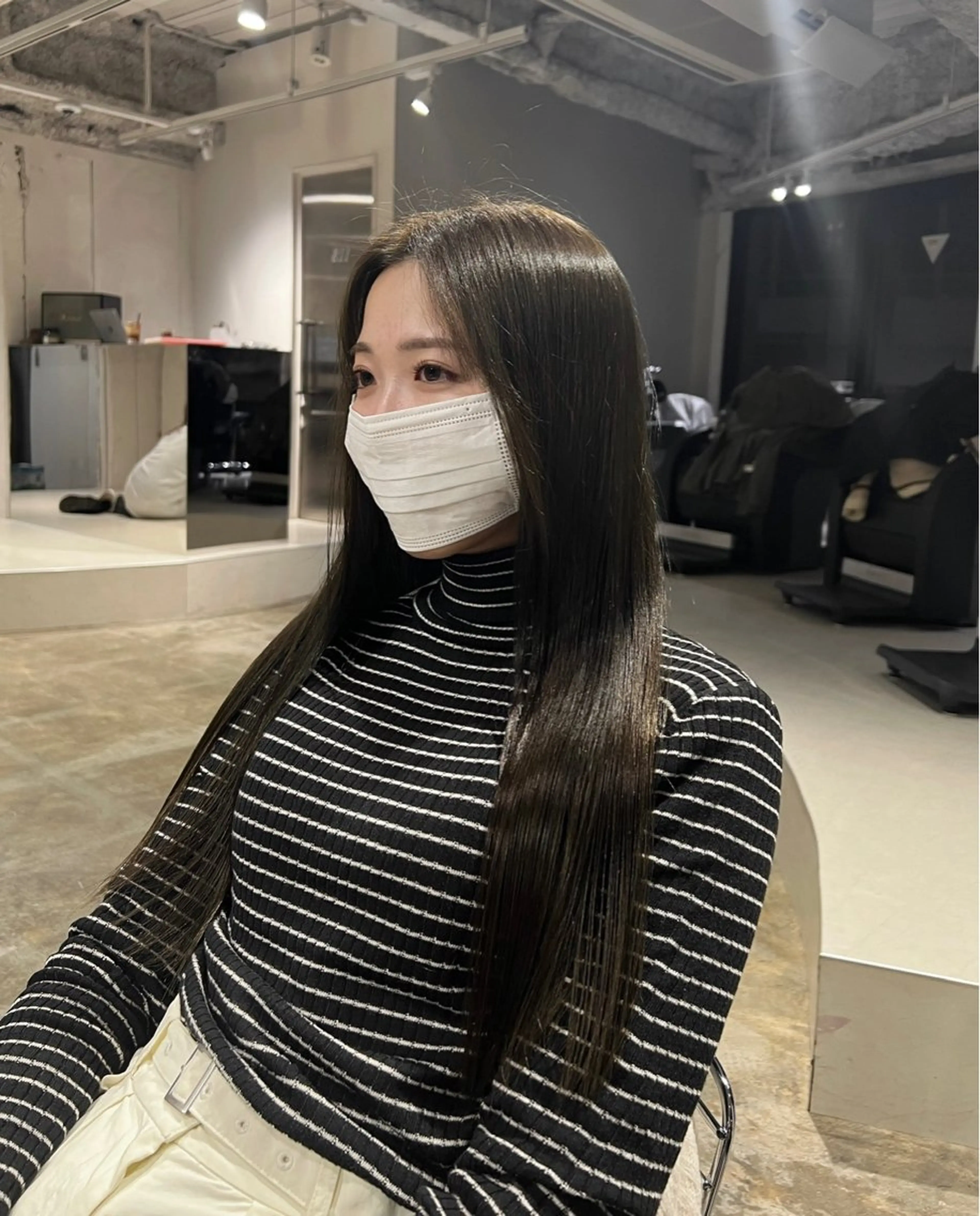 ロング 髪質改善 カット ヘアカラー トリートメント 店長/レイヤーカット /大東悠生のヘアスタイル