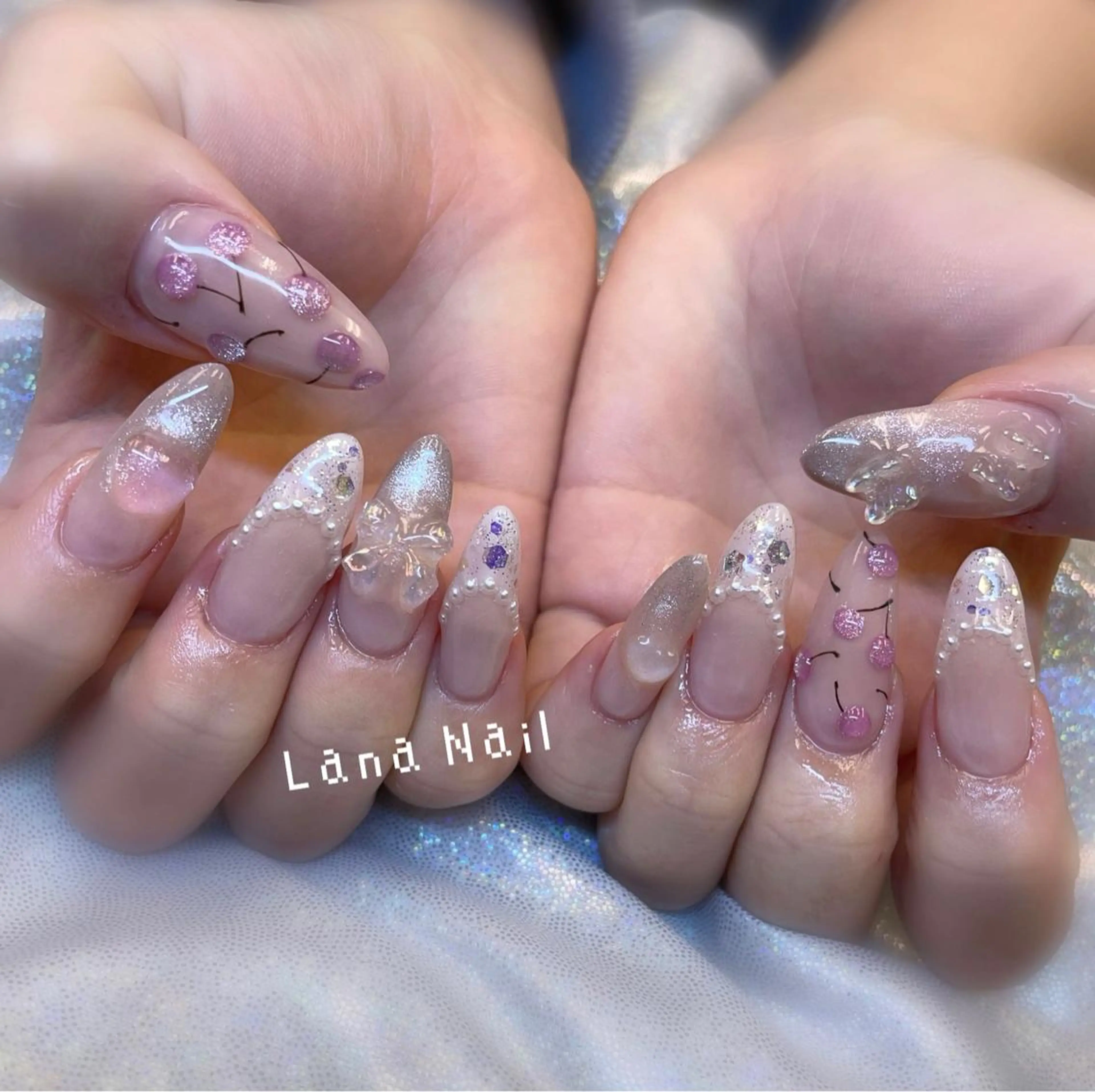ネイル ロングネイル スカルプネイル Lana Nail所属・Lana Nailのネイルデザイン