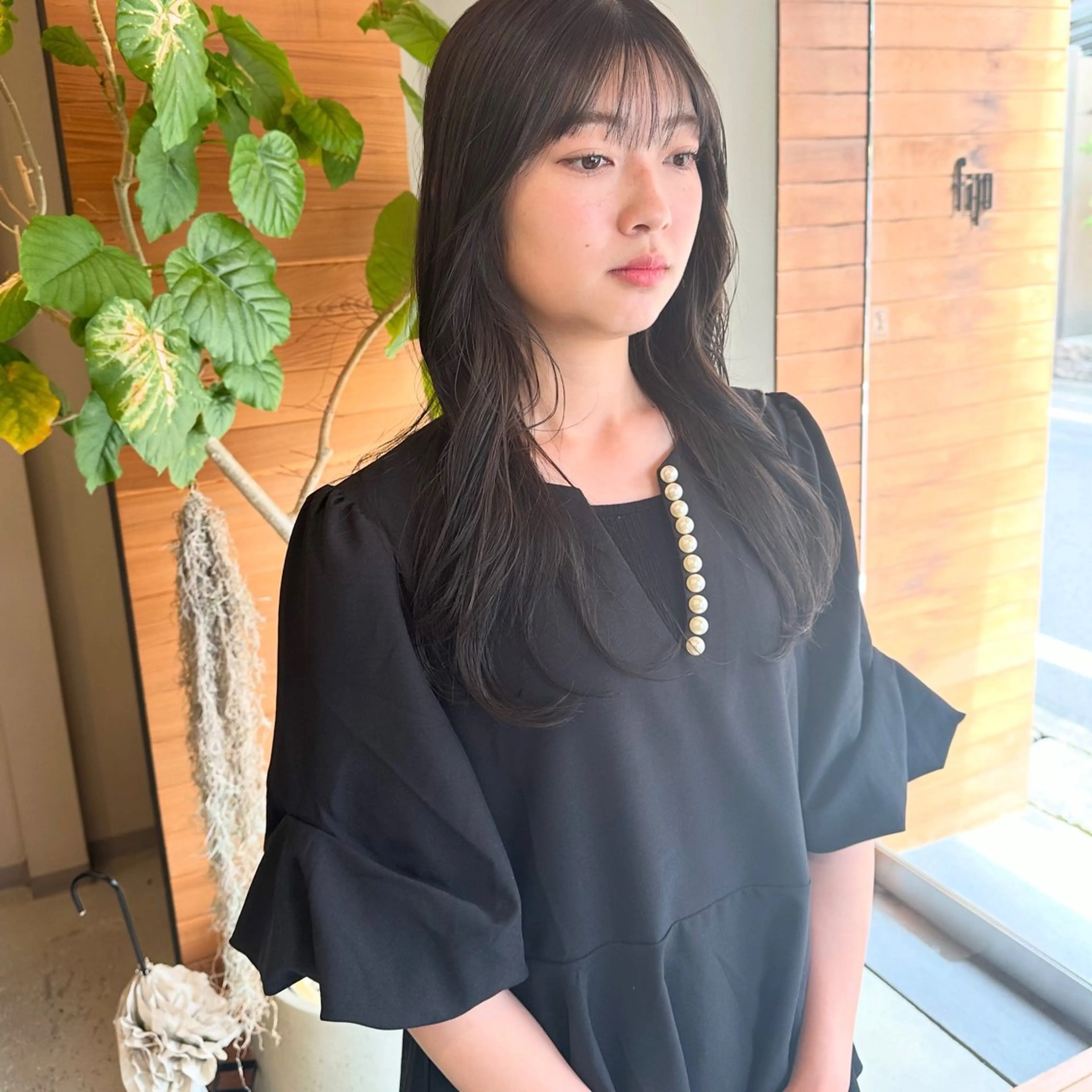 ロング カラー パーマ お洒落パーマ/ 艶カラー/michiのヘアスタイル