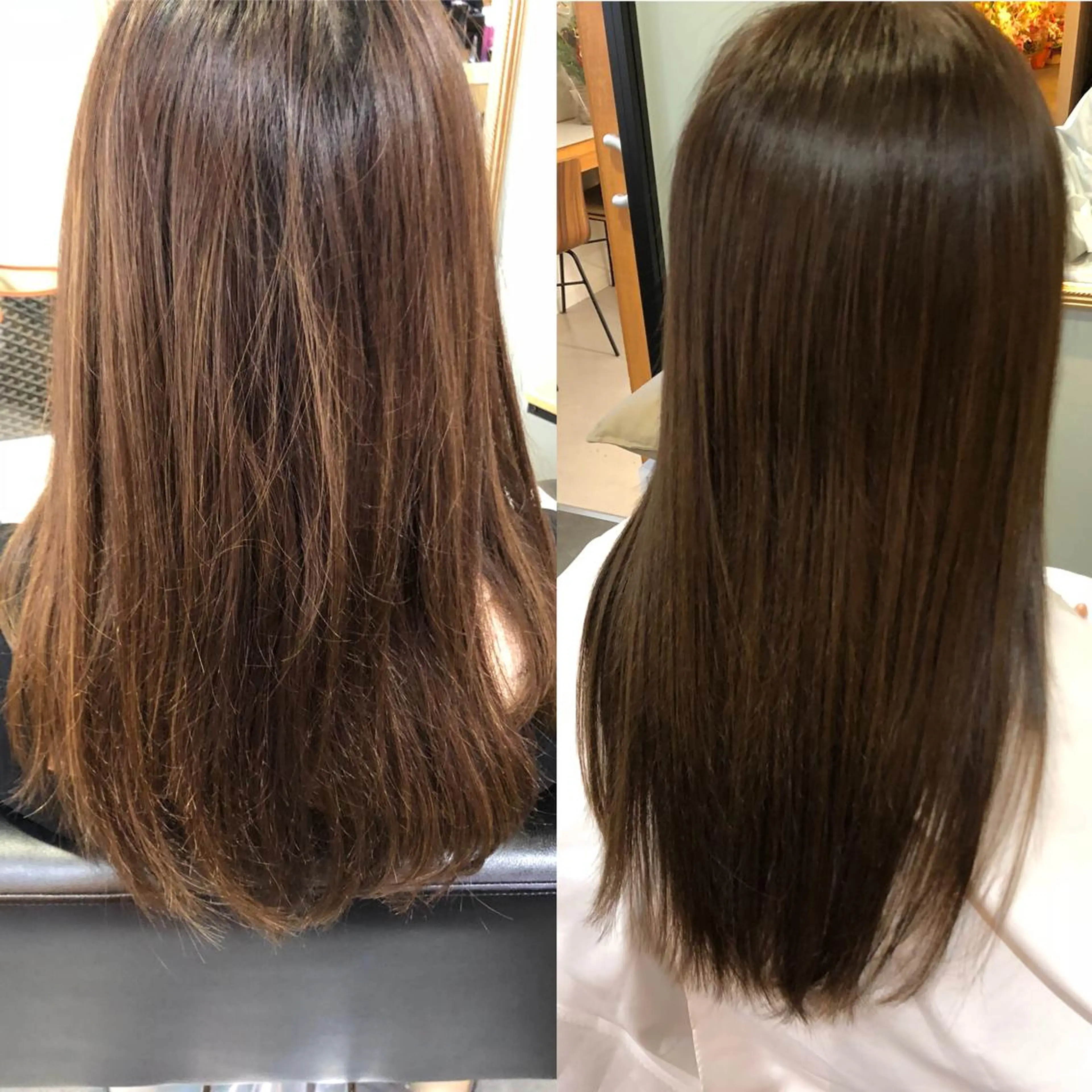 ロング カラー AHNKISM AHNKISMのヘアスタイル