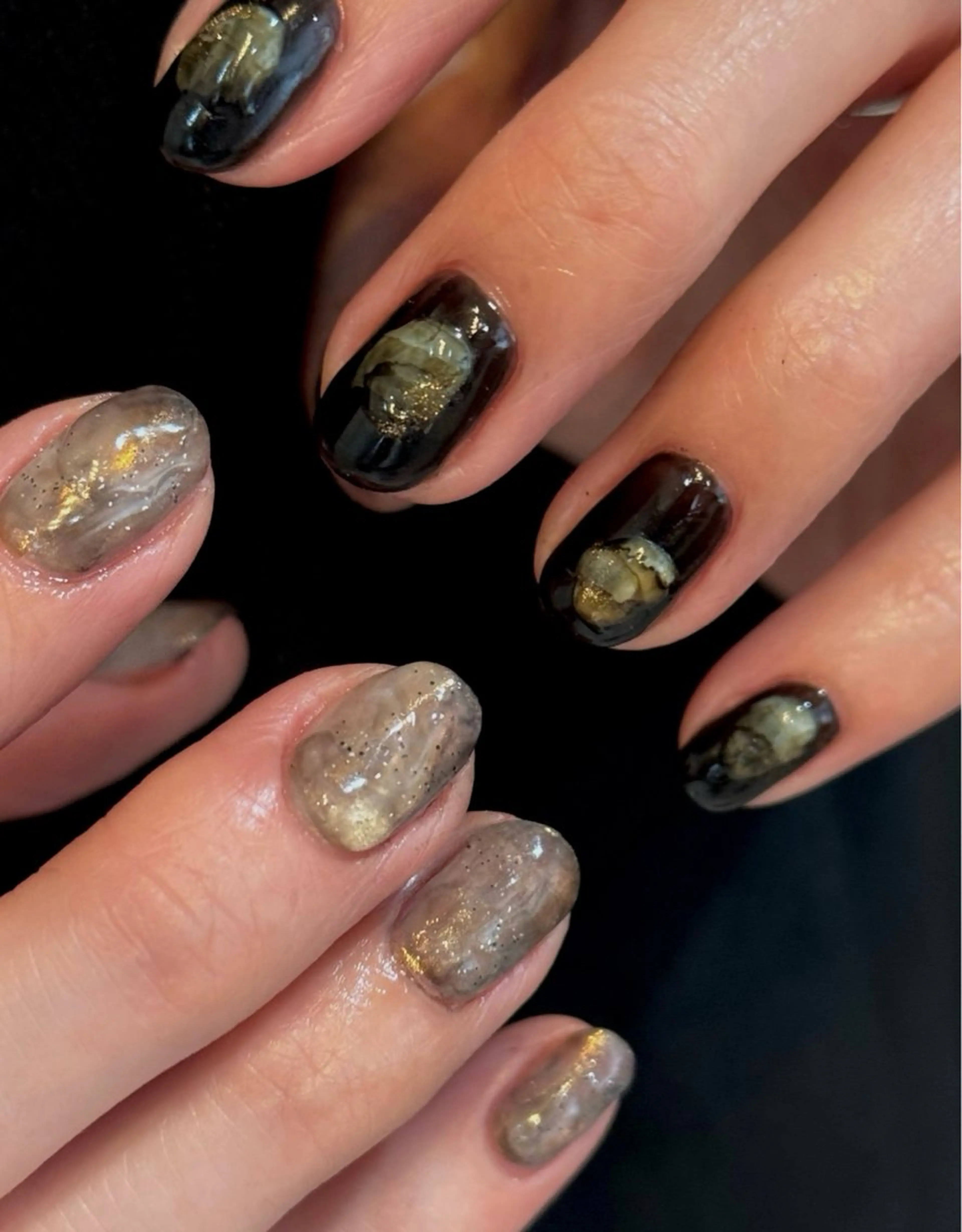 ネイル ニュアンスネイル ハンドネイル Blé nailのネイルデザイン