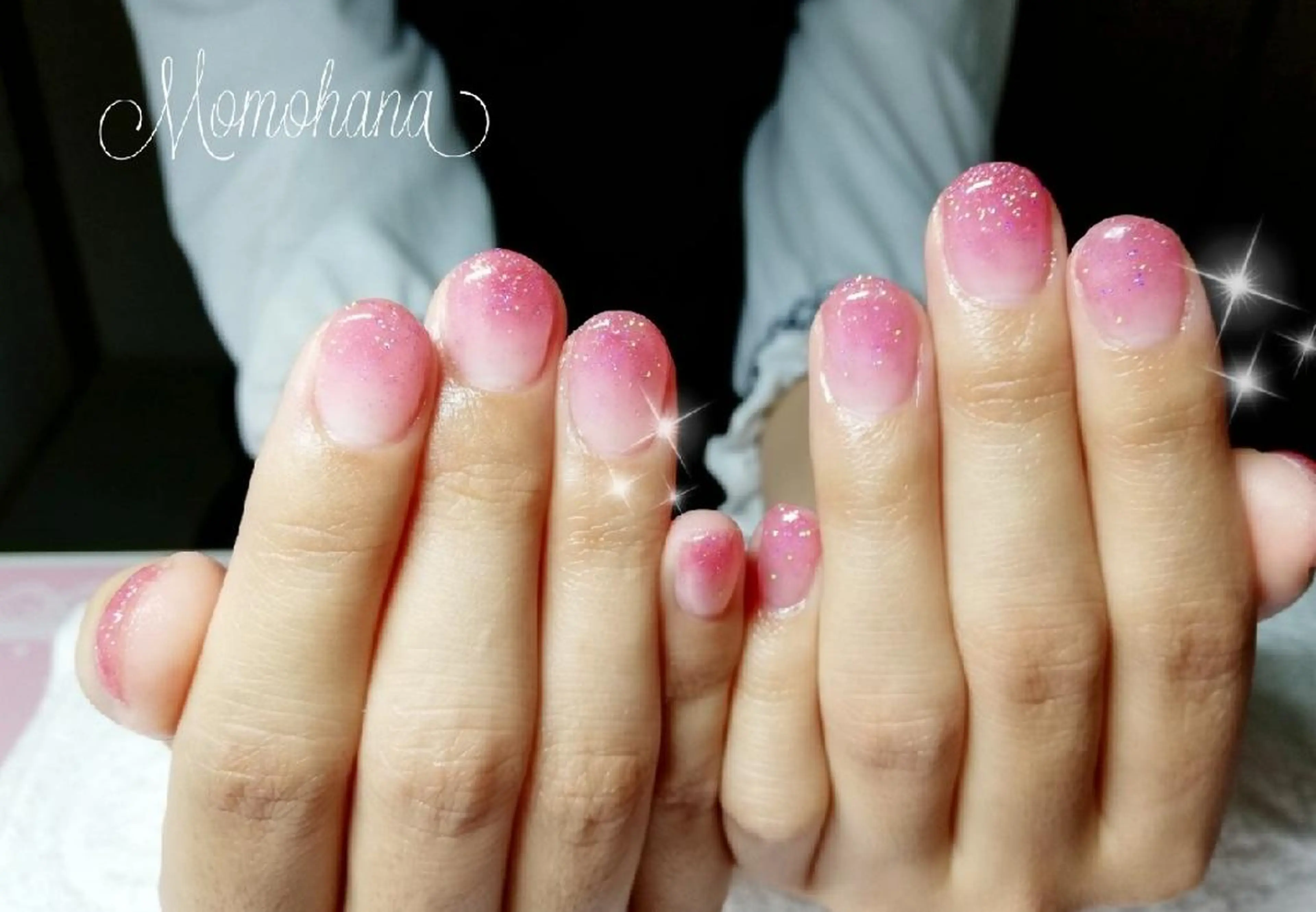 ネイル グラデーション momohana  のネイルデザイン