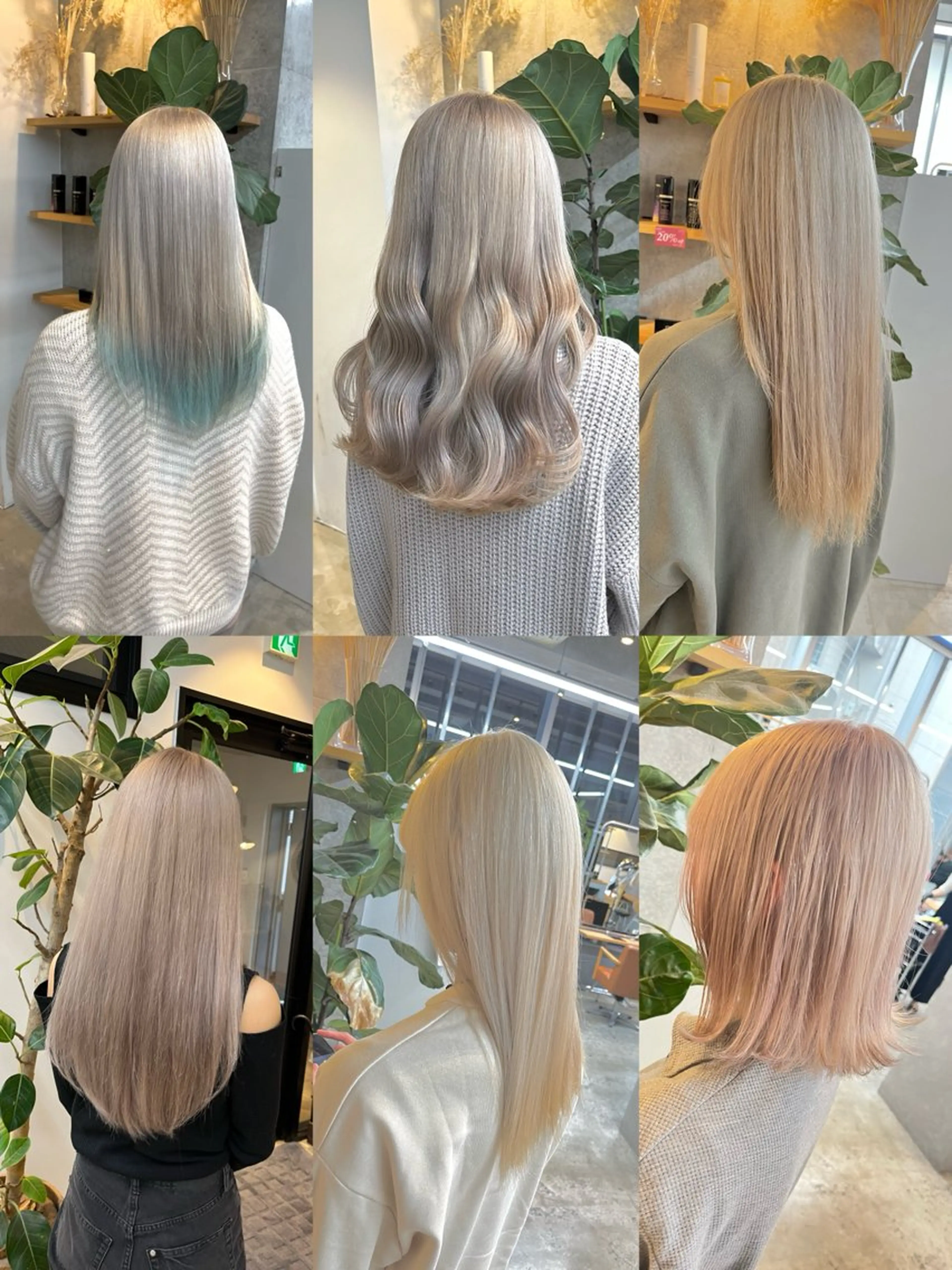 ロング カラー ヘアカラー ハイトーンカラ ー/小川のヘアスタイル