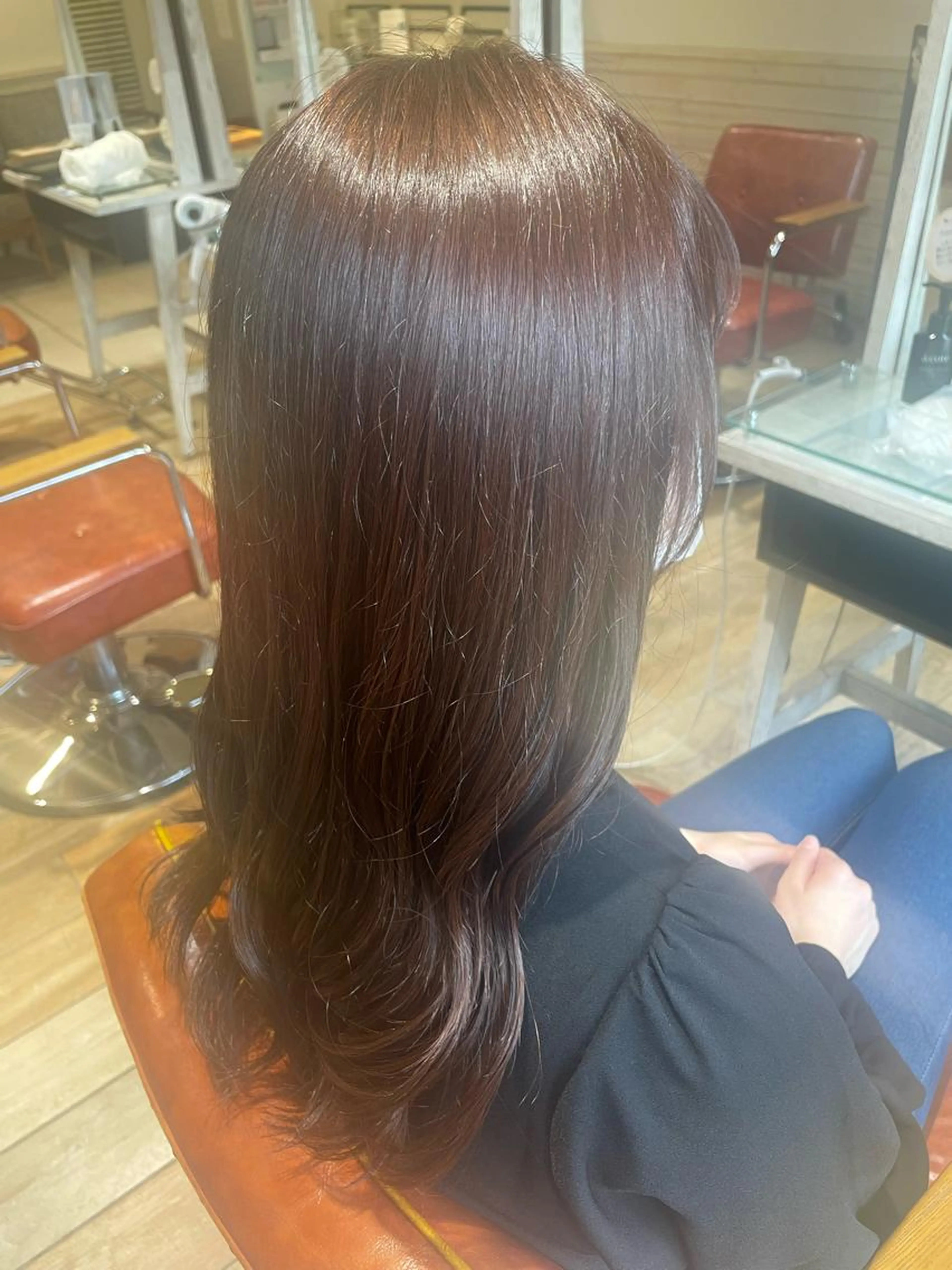 ミニモ限定🐬カット＋カラー＋トリートメントの写真