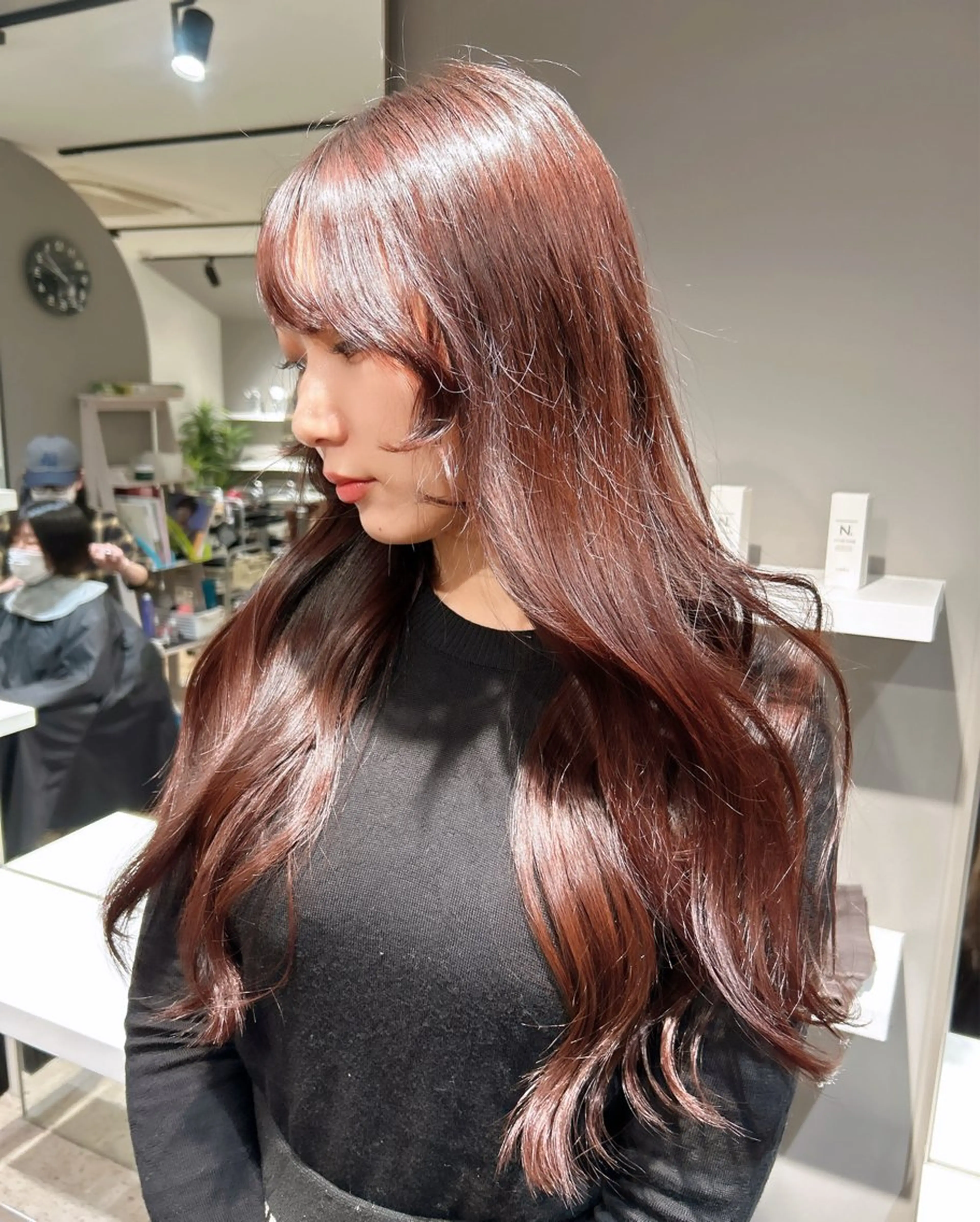 ロング カット BONIA by HEADLIGHT 大阪梅田店【ボニア バイ ヘッドライト】所属・綾/似合わせcut うめだの隠れ家サロンのヘアスタイル