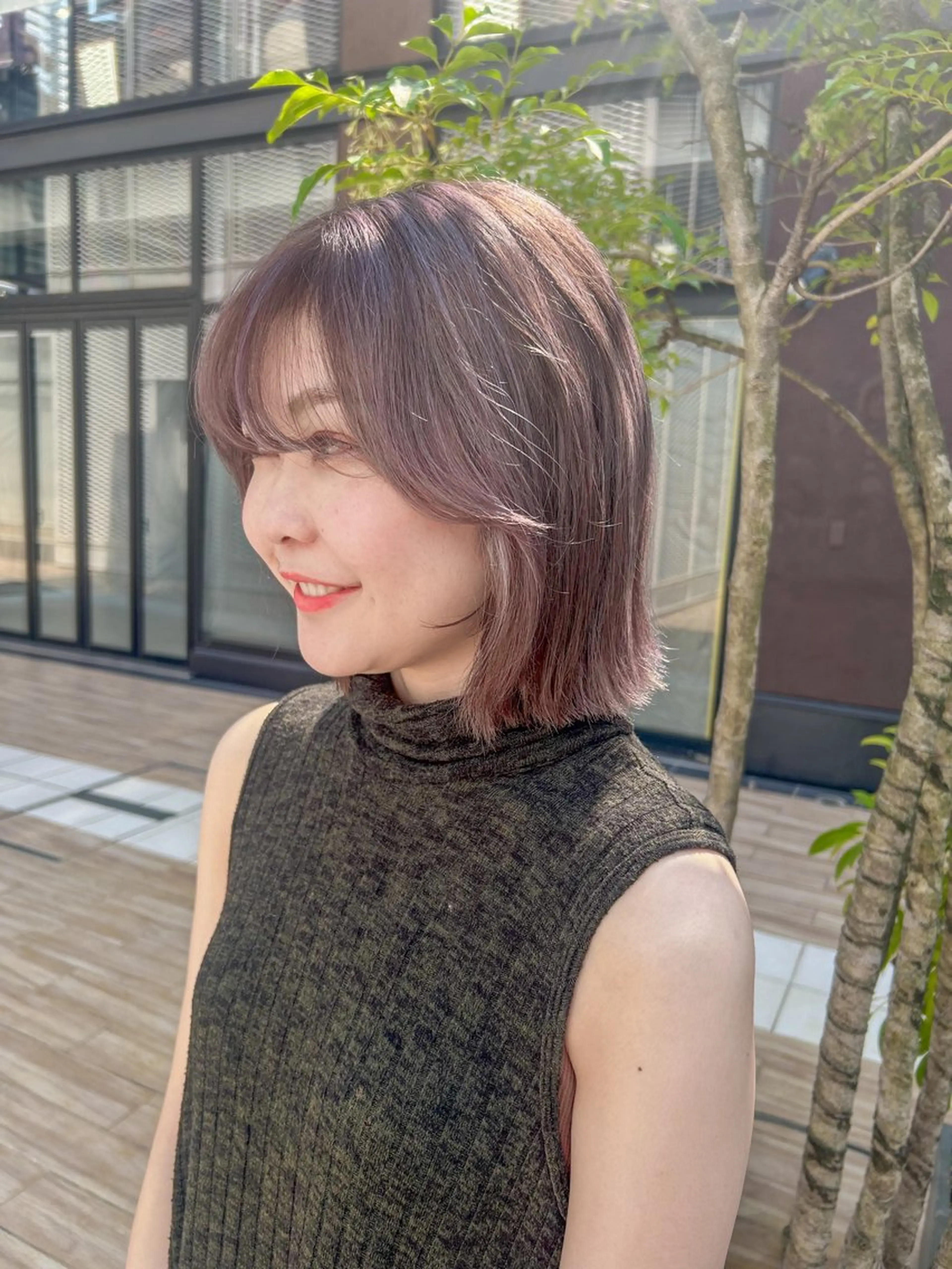 ショート カラー ヘアアレンジ ブリーチ カット ヘアカラー トリートメント yuka .のヘアスタイル