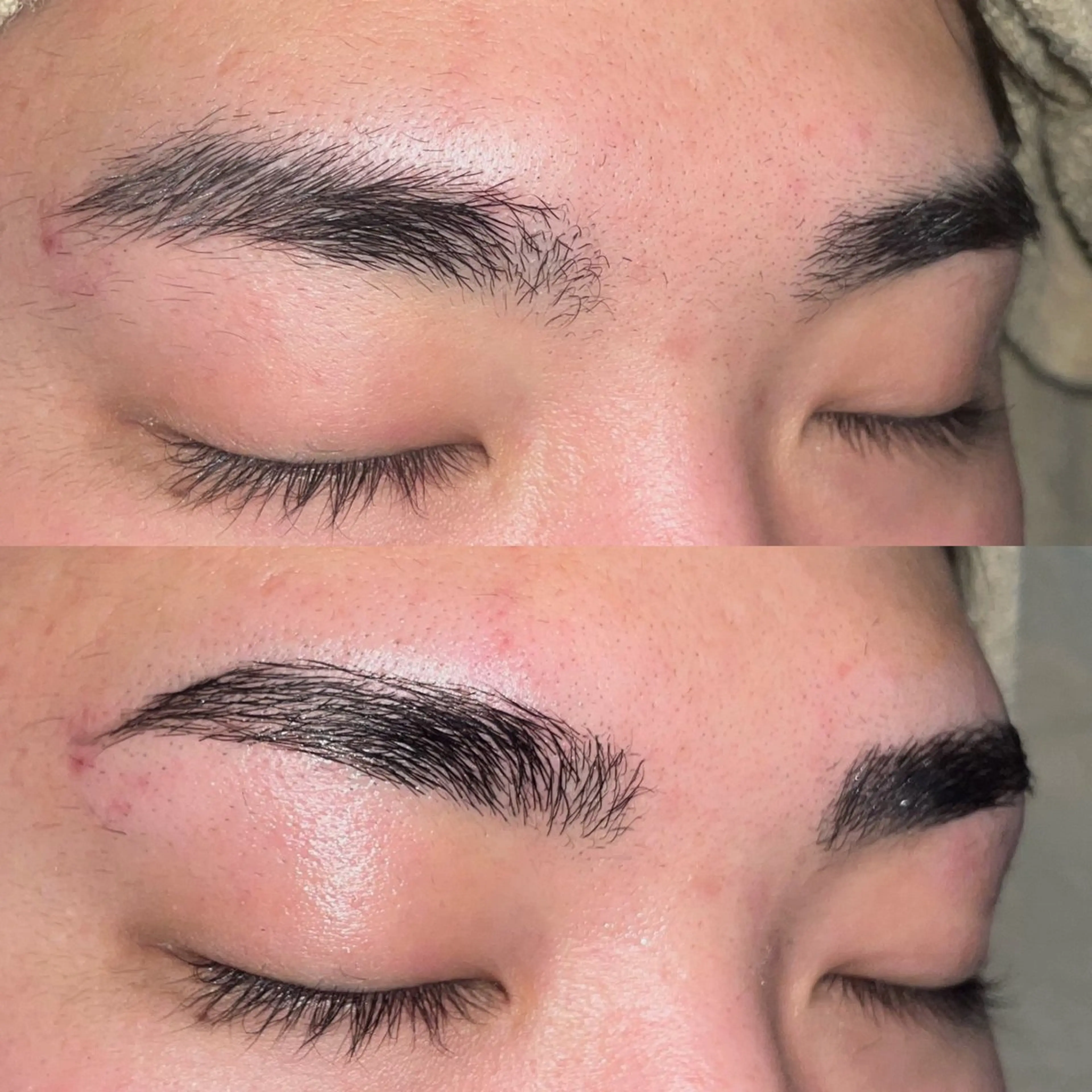 美眉スタイリング＋ブロウリフトの写真