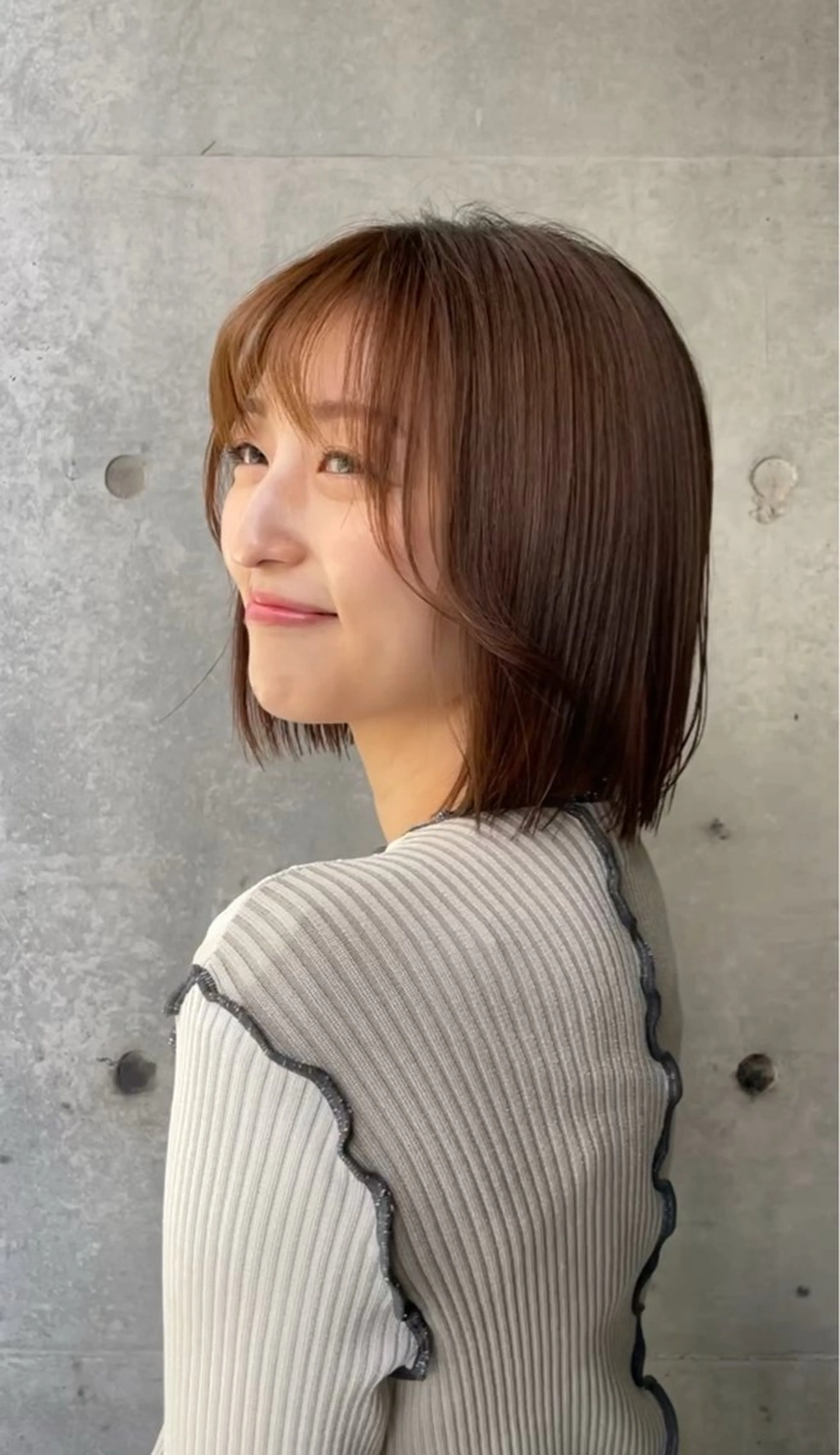 ミディアム Lond所属・ボブ/顔まわり /みそらのヘアスタイル