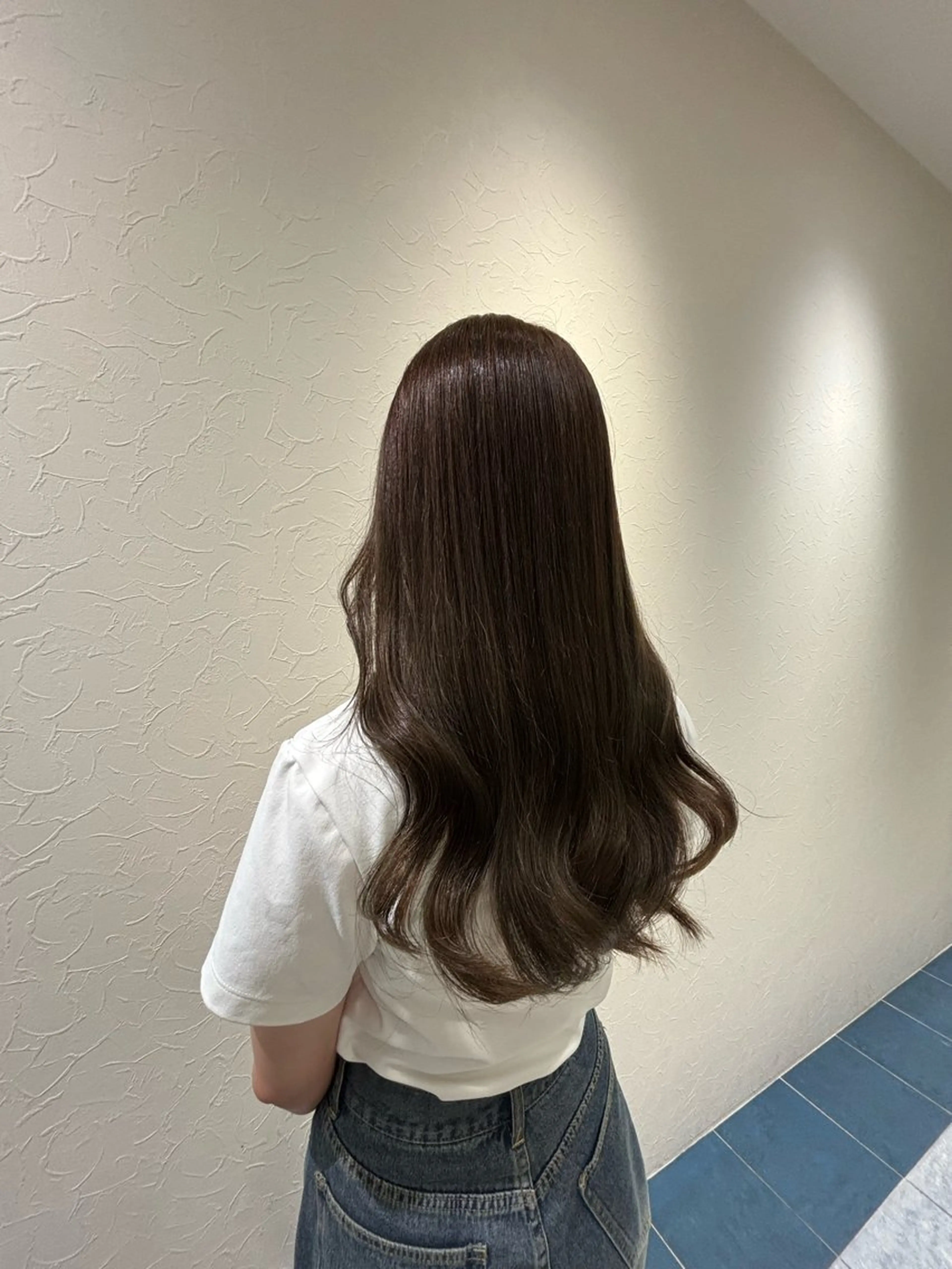 🍭︎︎🫧【🧚ブリーチなし🧚‍♀️】ワンカラー＋ケラチントリートメント🫧🍭の写真