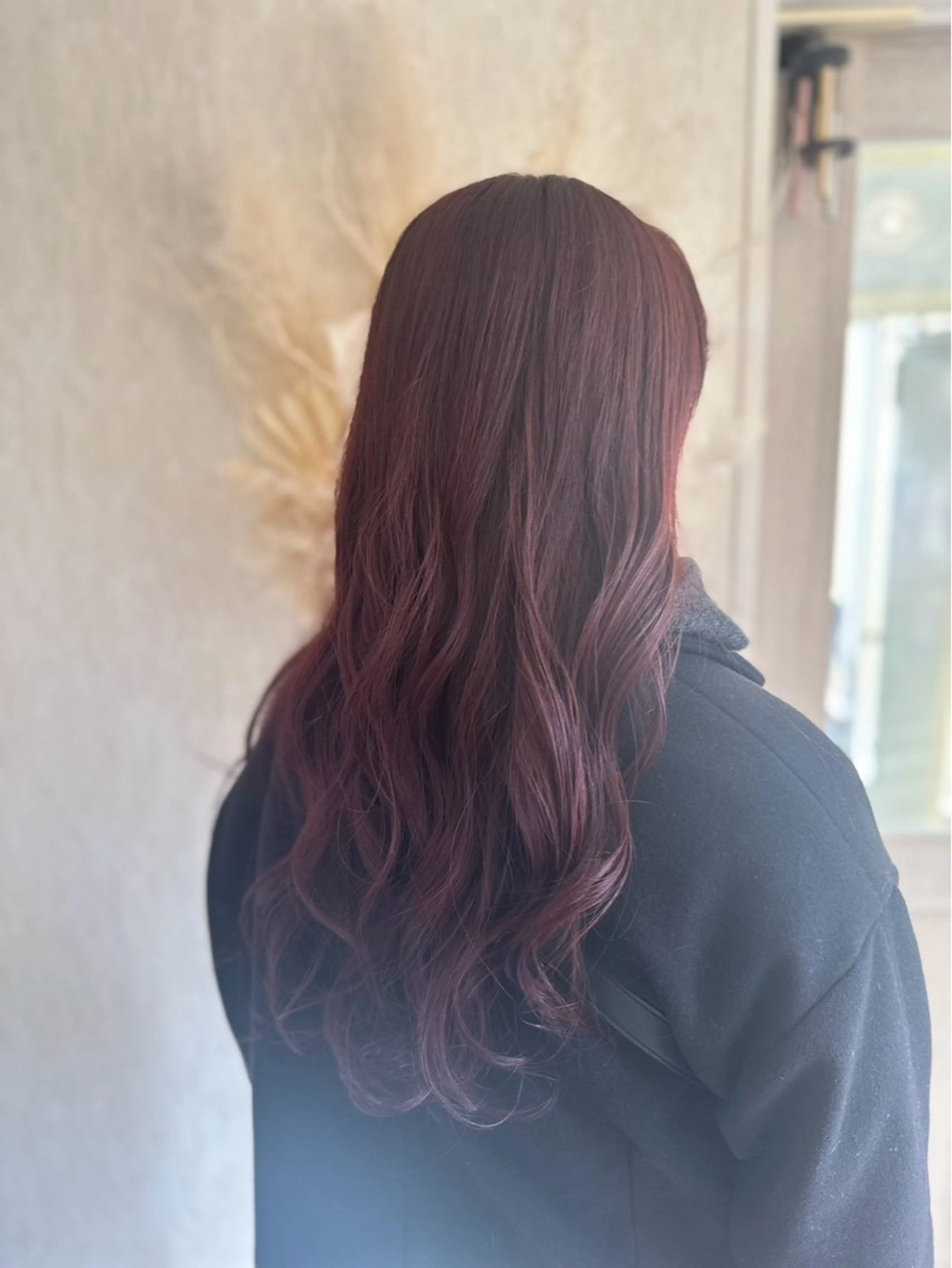 カラー 中田 渚のヘアスタイル